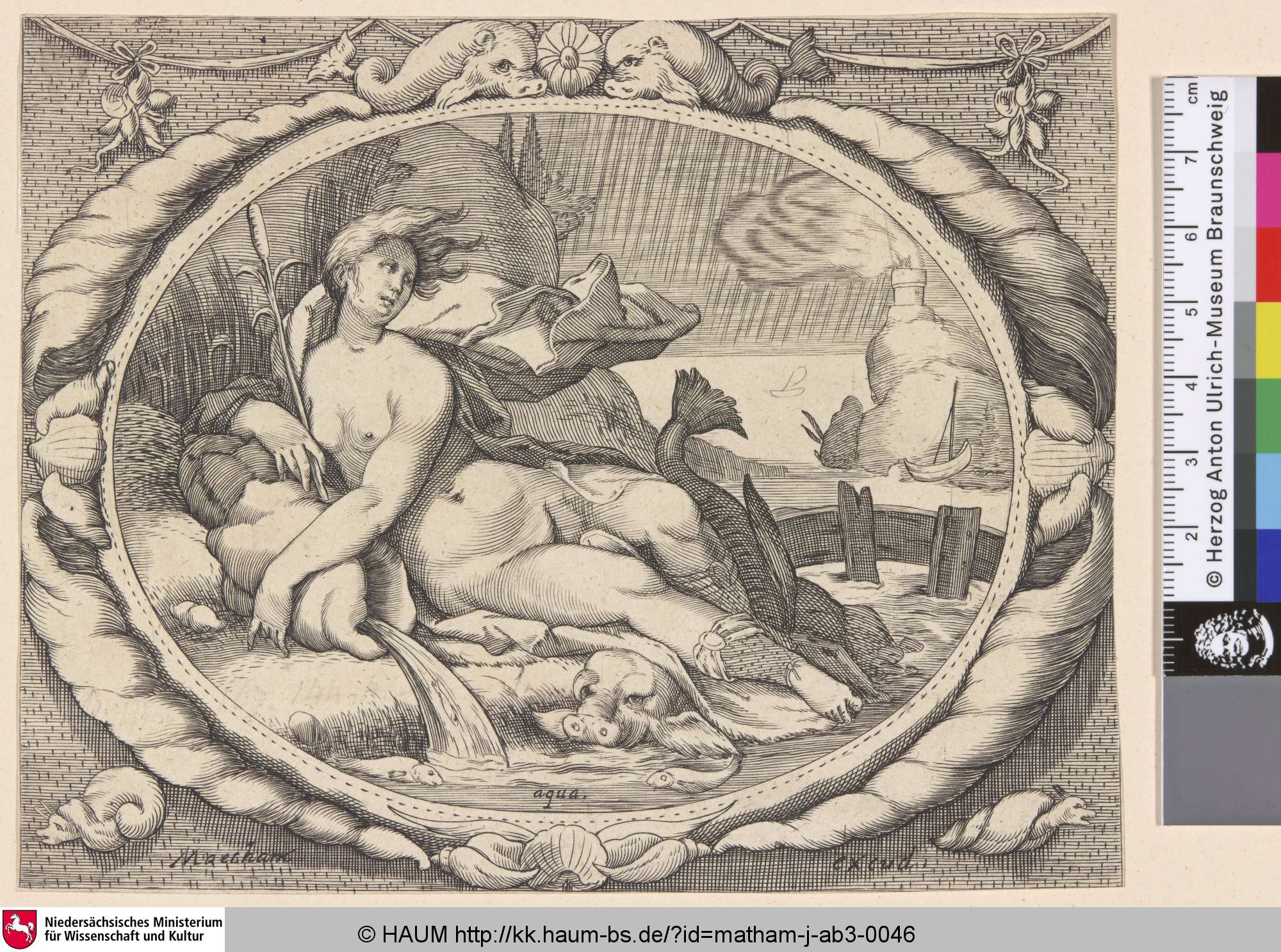[Wasser; Water], Jacob Matham, 1606–1610