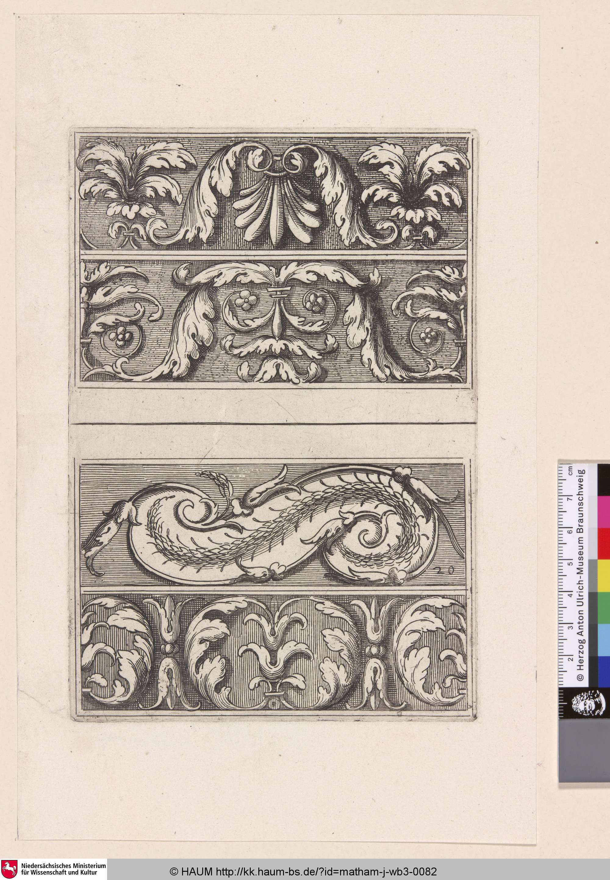 [Vier Friese; Four Friezes], Peter Flötner, 1608–1612