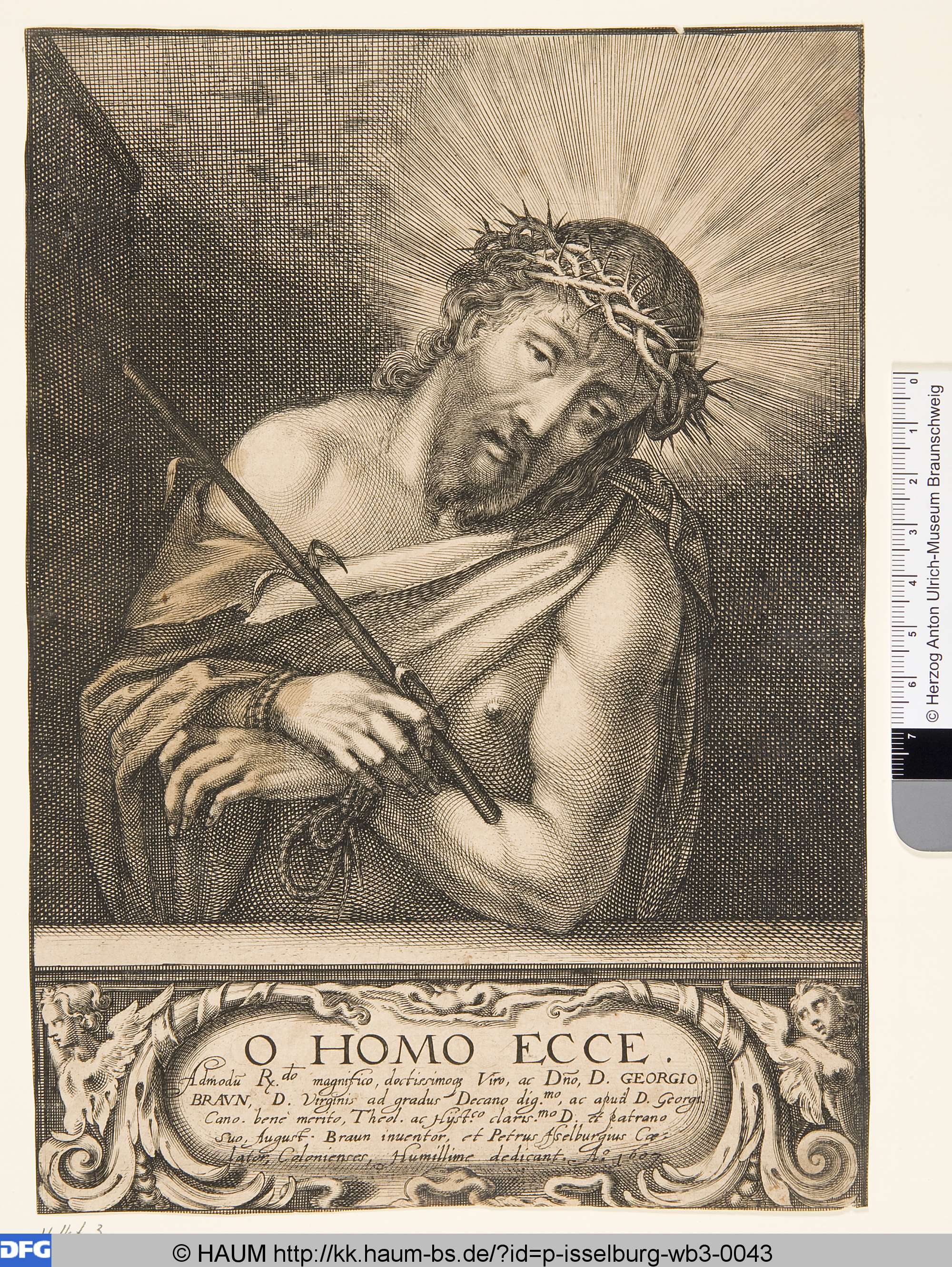Ecce Homo, Augustin Braun, 1607