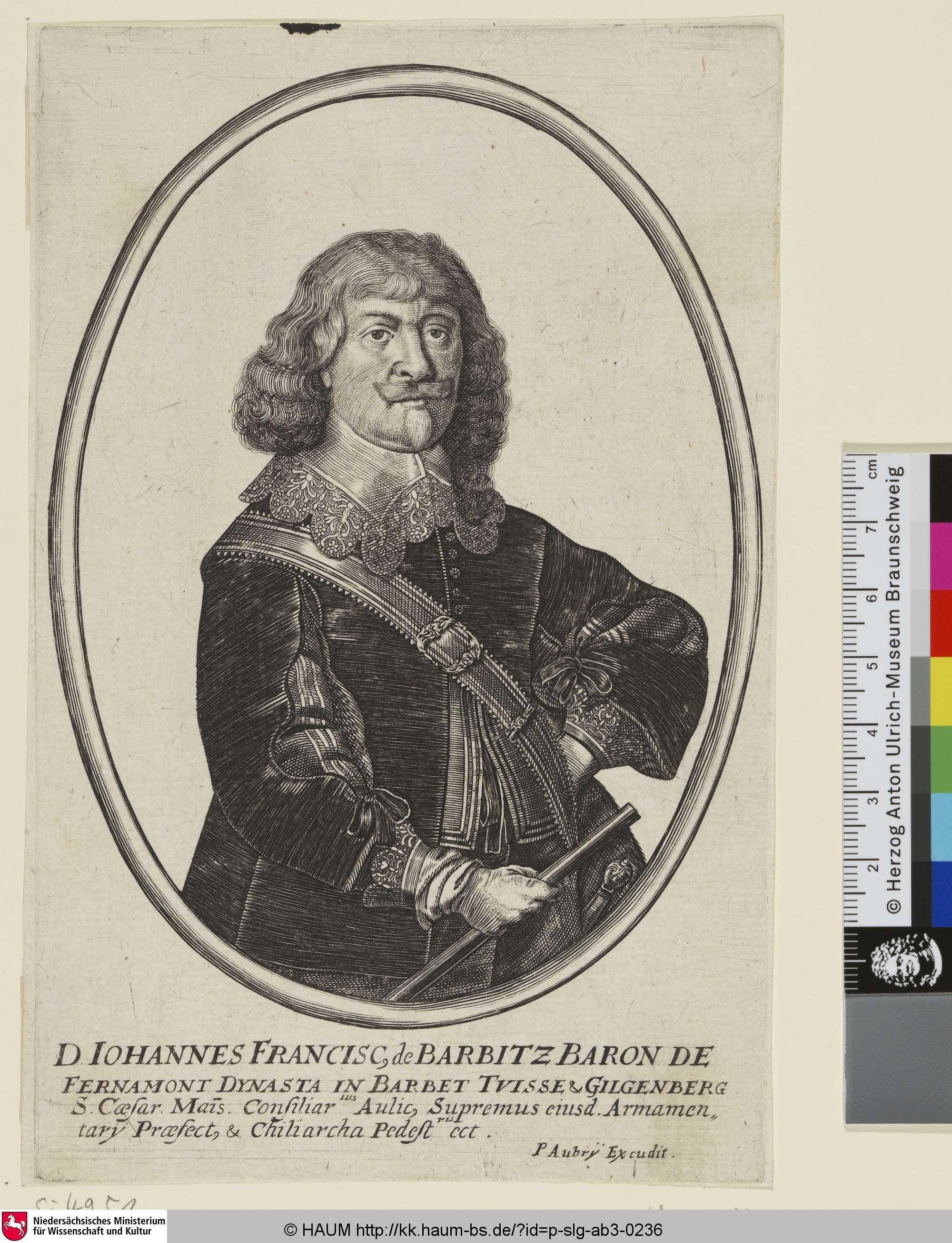[Johann Franz von Barbitz], 1650–1700