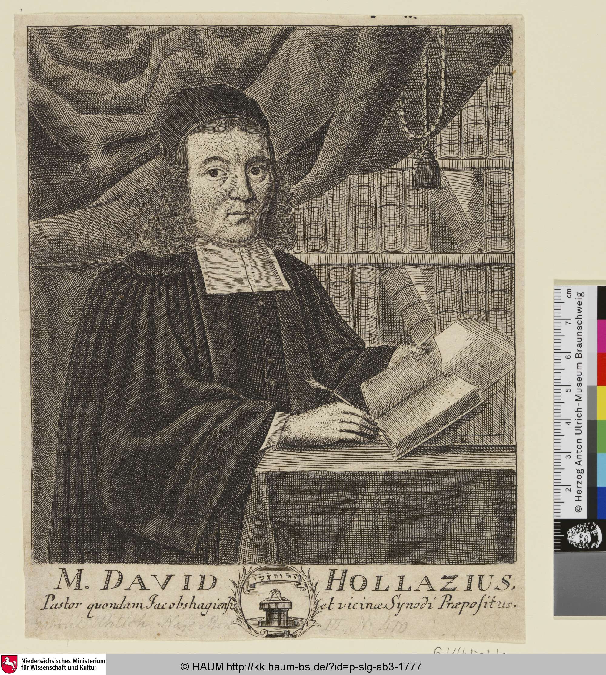 M. David Hollazius [David Hollatz], Gabriel Uhlich, 1702–1741