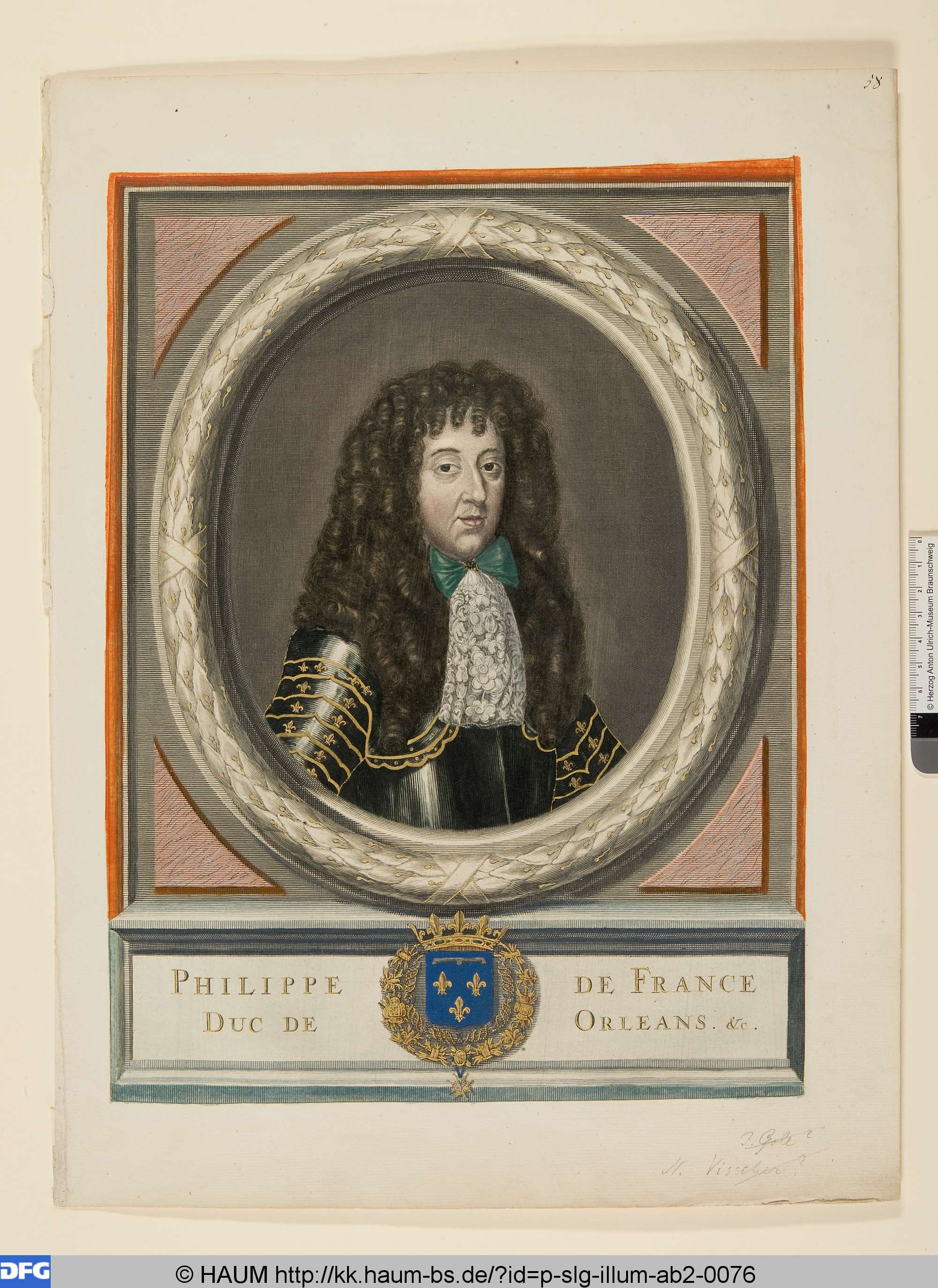 Philippe de France, Dirk Janszoon van Santen, 1690–1750