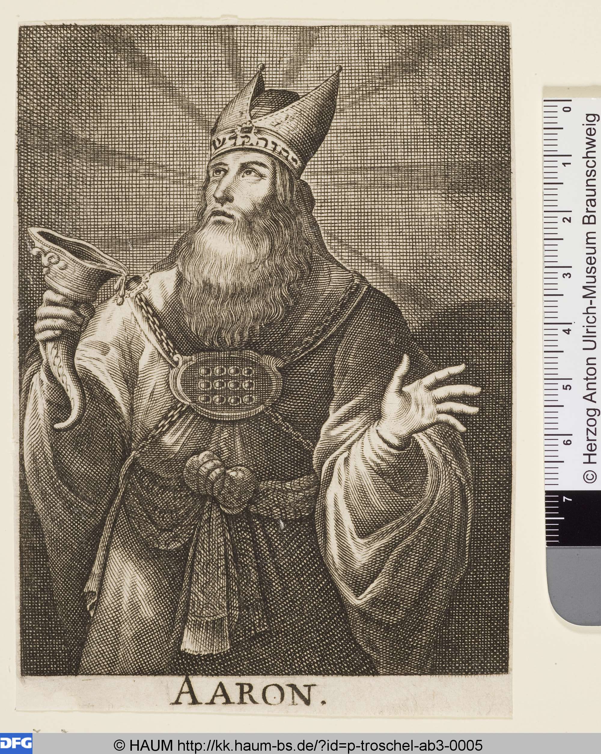 Aaron, Peter Troschel, 1640–1667