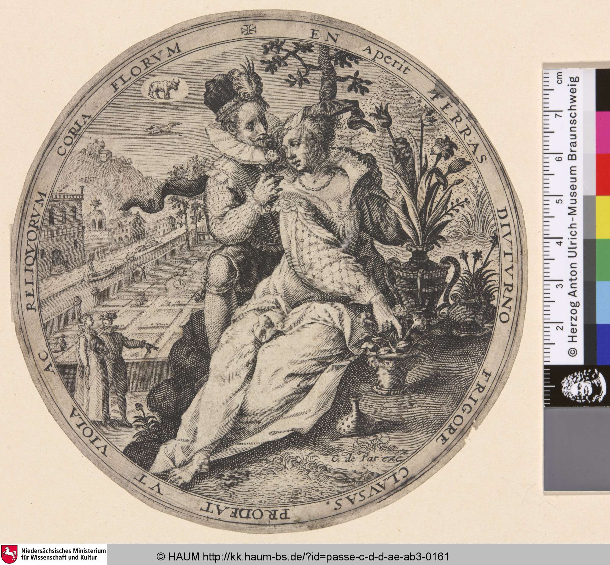 [April; April; Avril], Maerten de Vos, 1584–1637