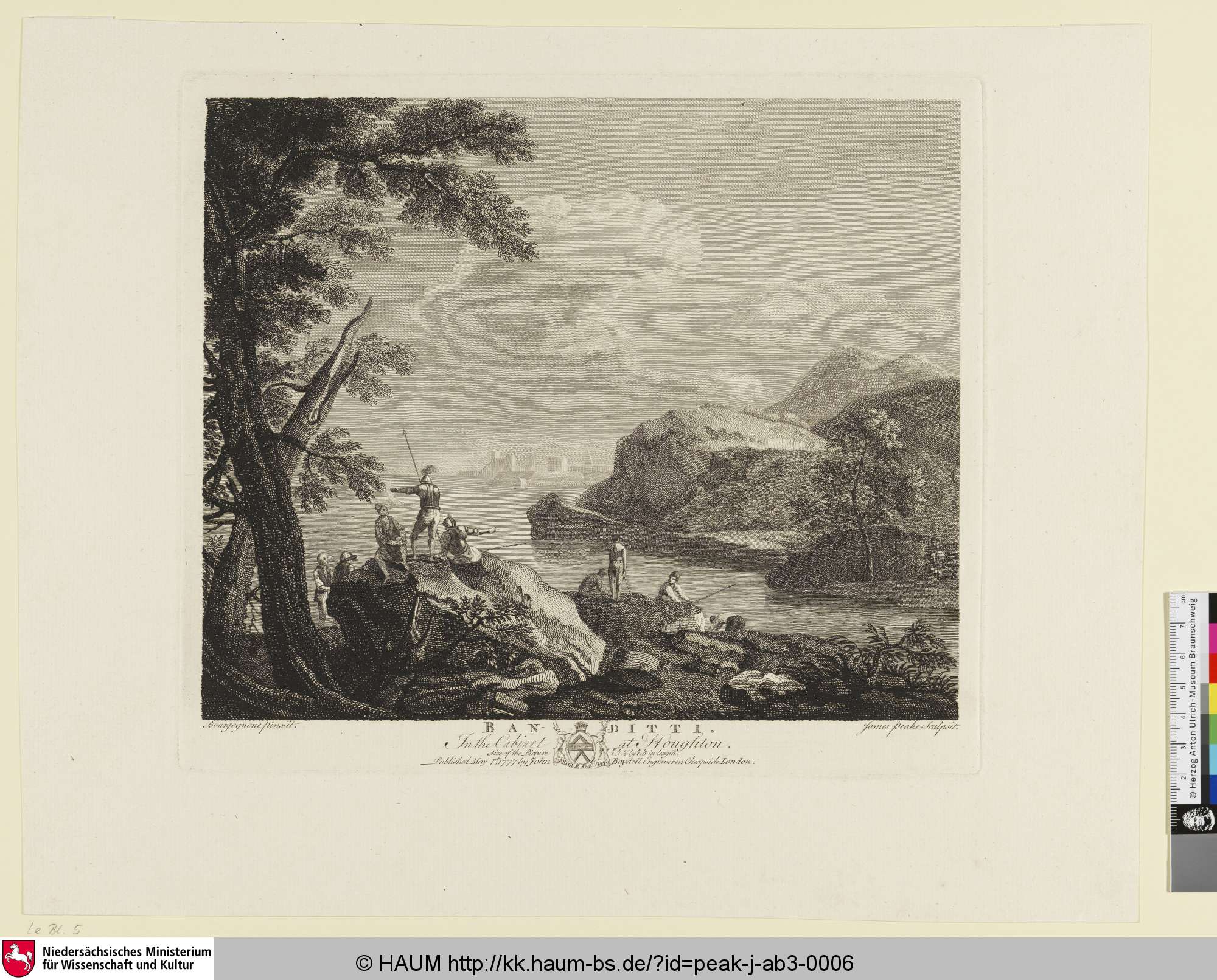 Banditti, John Boydell, 1777
