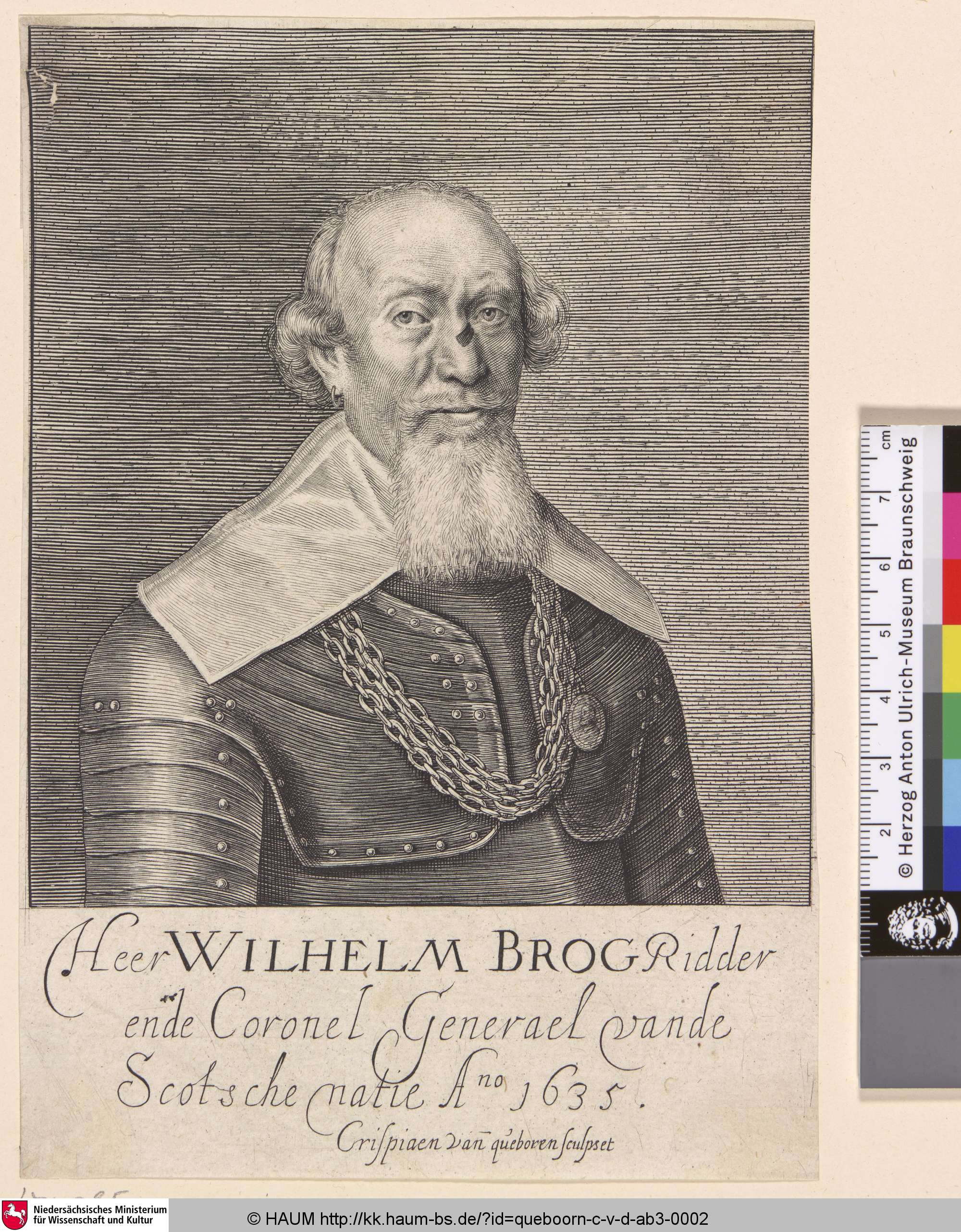 Wilhelm Brog, Crispin van Queborn, 1635
