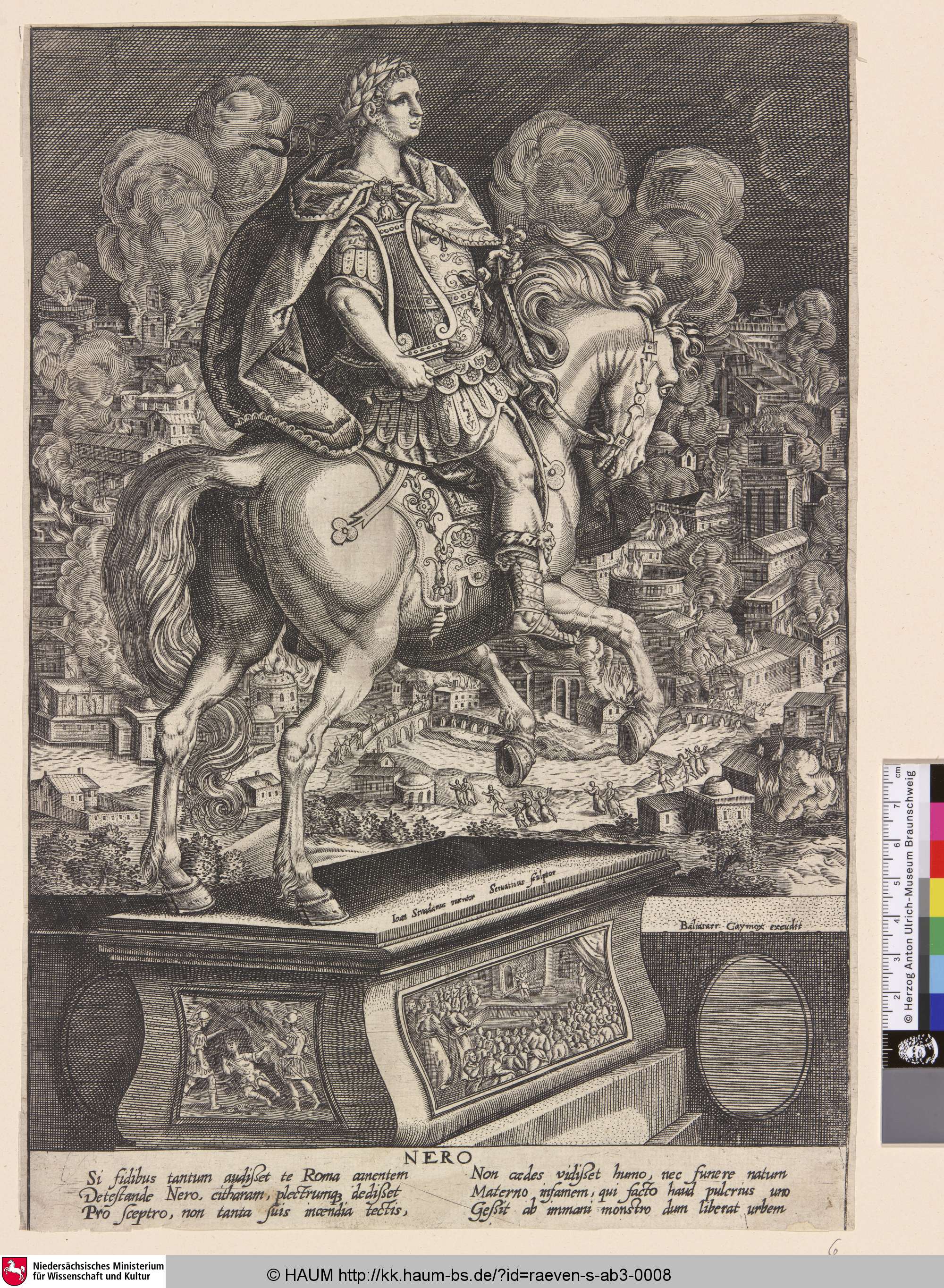 Nero, Servatius Raeven, 1603–1619