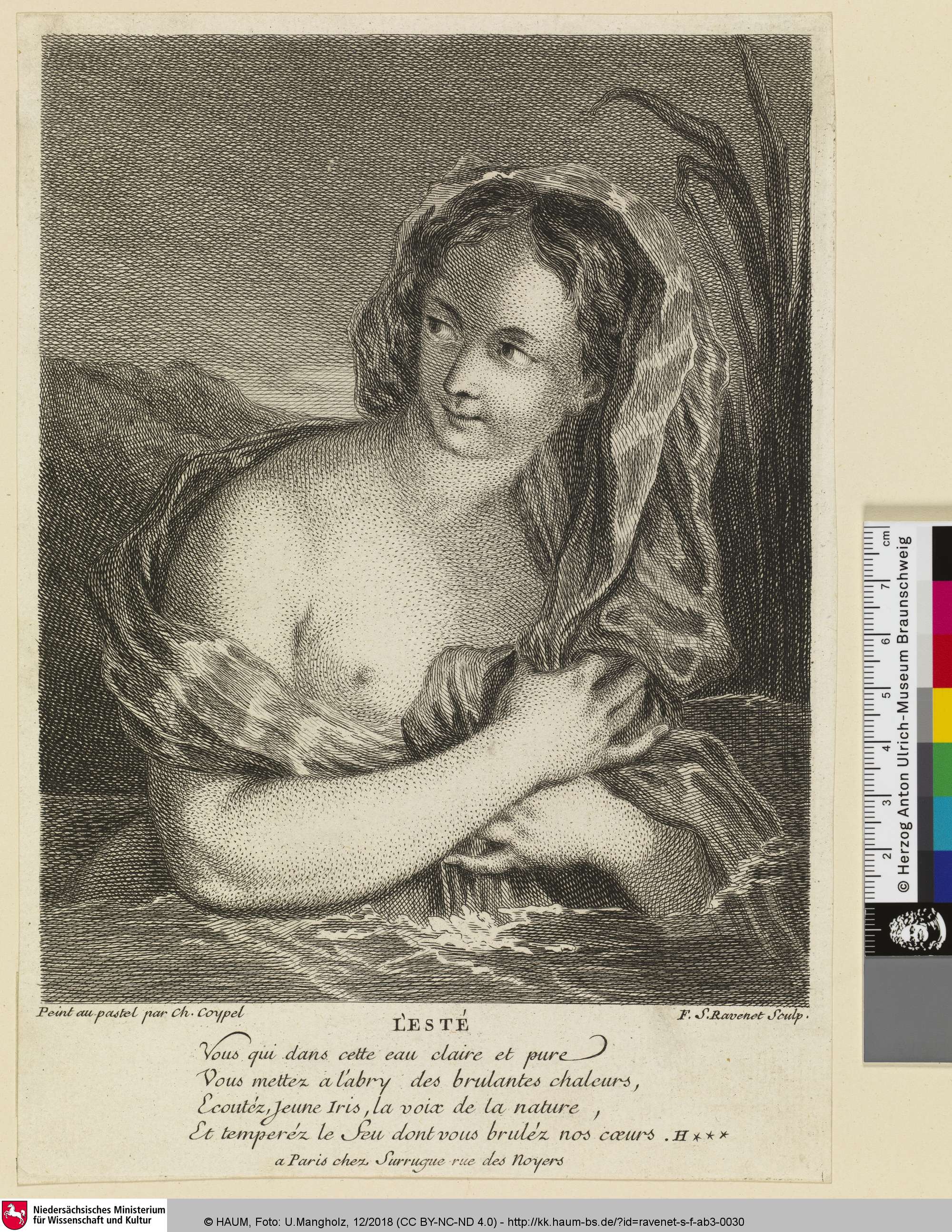 L'esté [Der Sommer], Louis Surugue, 1726–1774