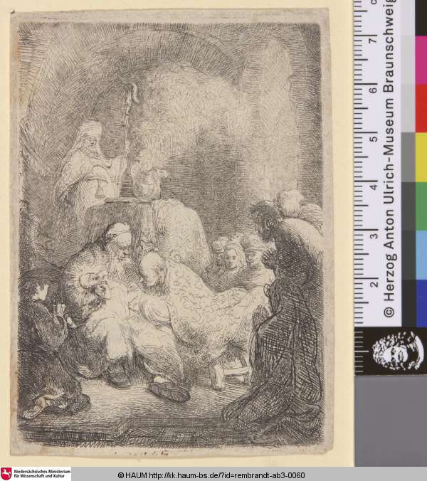 [Die Beschneidung; The Circumcision. Small Plate; Autre Circoncision] — Rembrandt van Rijn