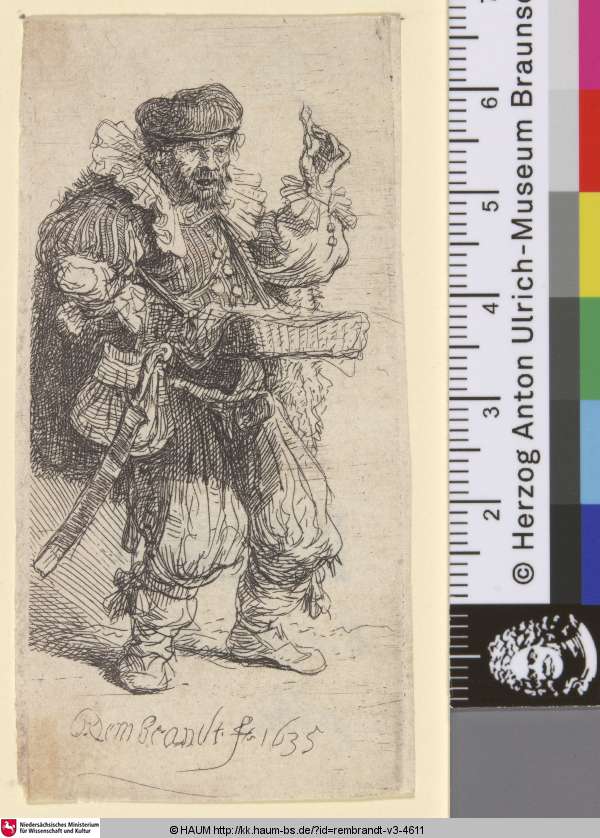 [Der Quacksalber; The Quacksalver; Le Charlatan], Rembrandt, 1635