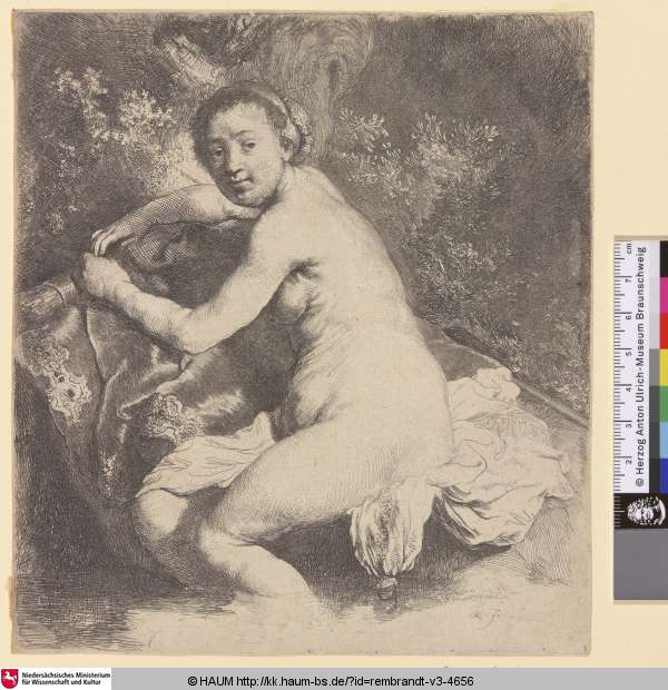 [Diana im Bade; Diana at the Bath; Vénus au bain], Rembrandt, 1631