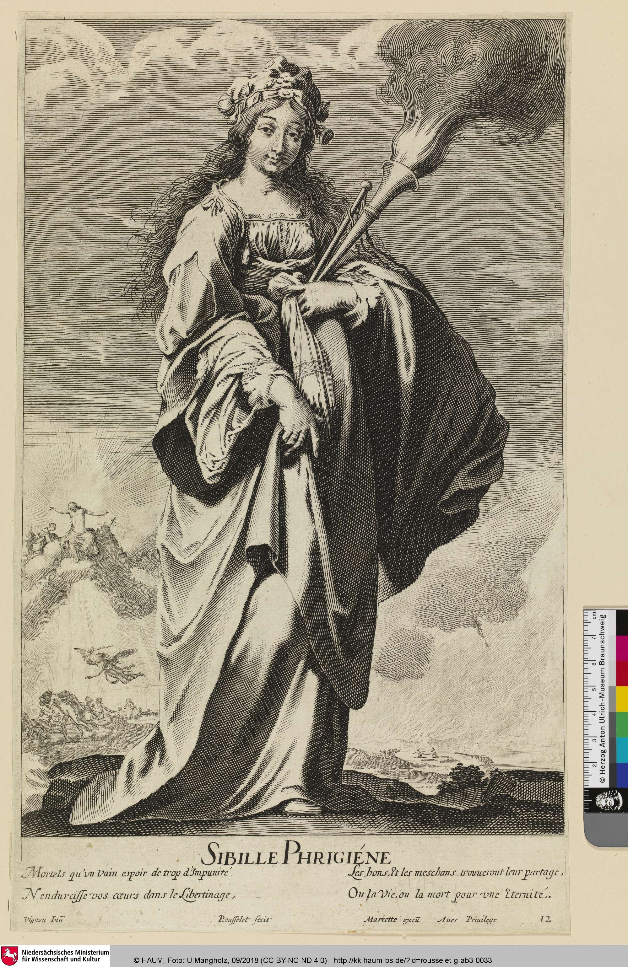 SIBILLE PHRIGIÉNE, Claude Vignon, 1630–1686