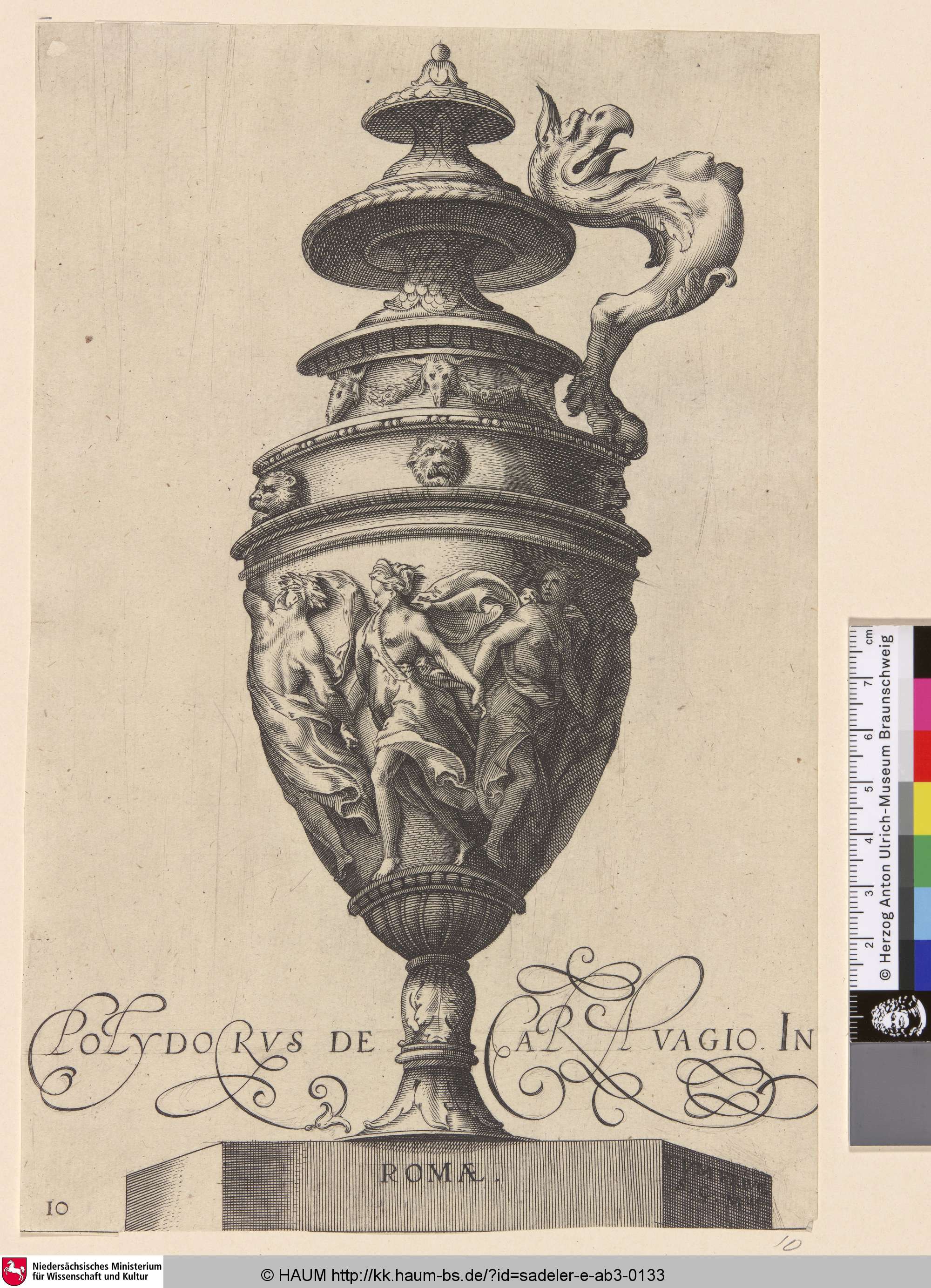 [POLYDORVS DE CARAVAGIO.10], Ægidius Sadeler, 1590–1629