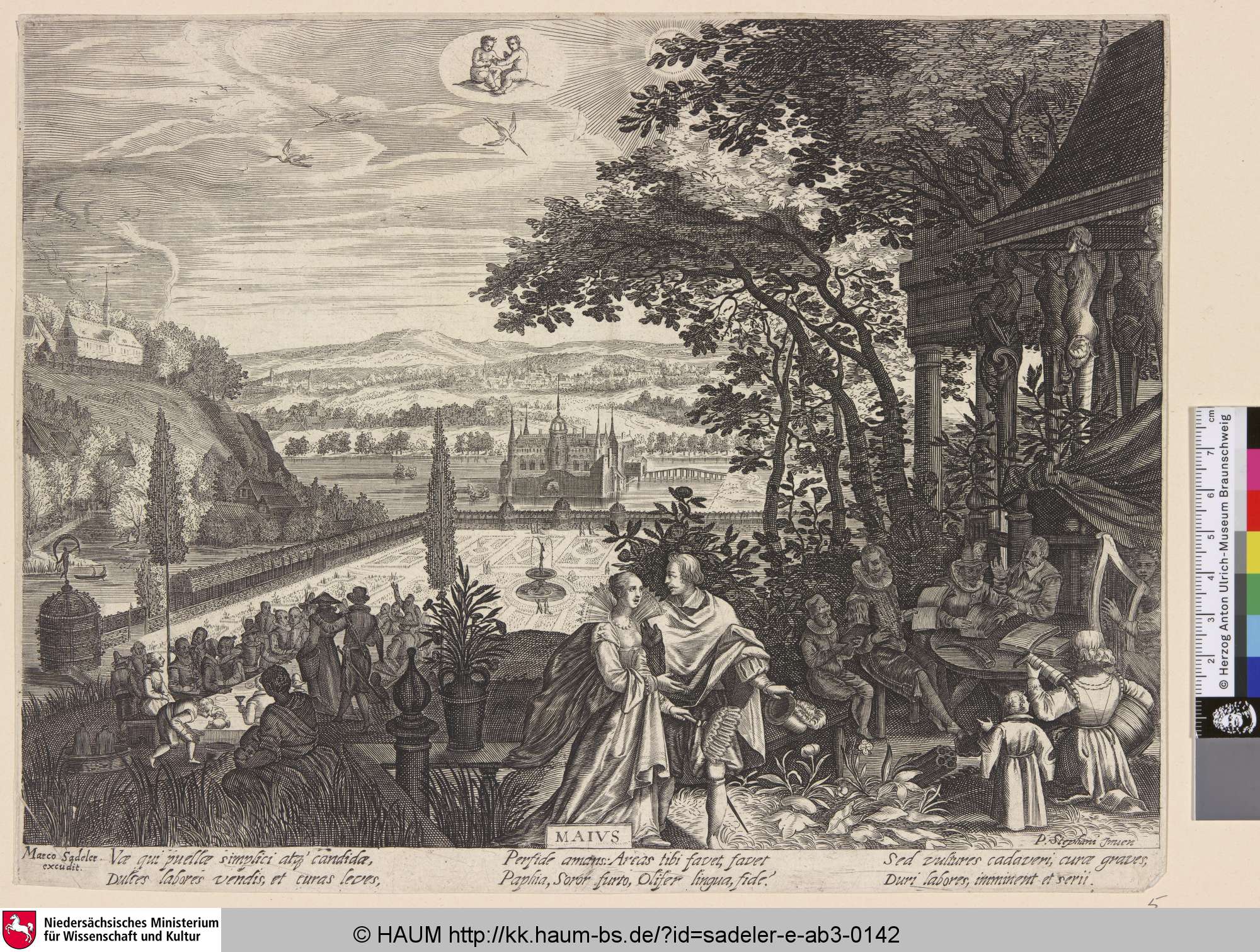[MAIUS], Ægidius Sadeler, 1607