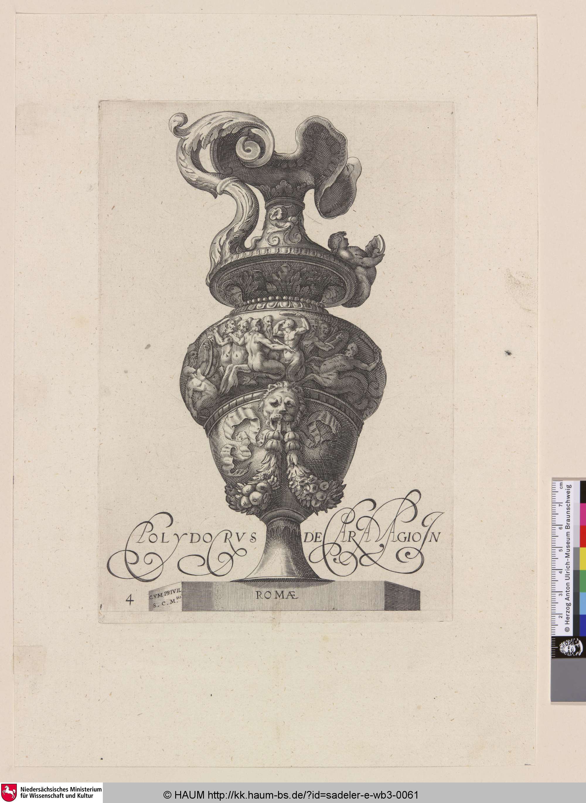 [POLYDORVS DE CARAVAGIO.4], Ægidius Sadeler, 1590–1629