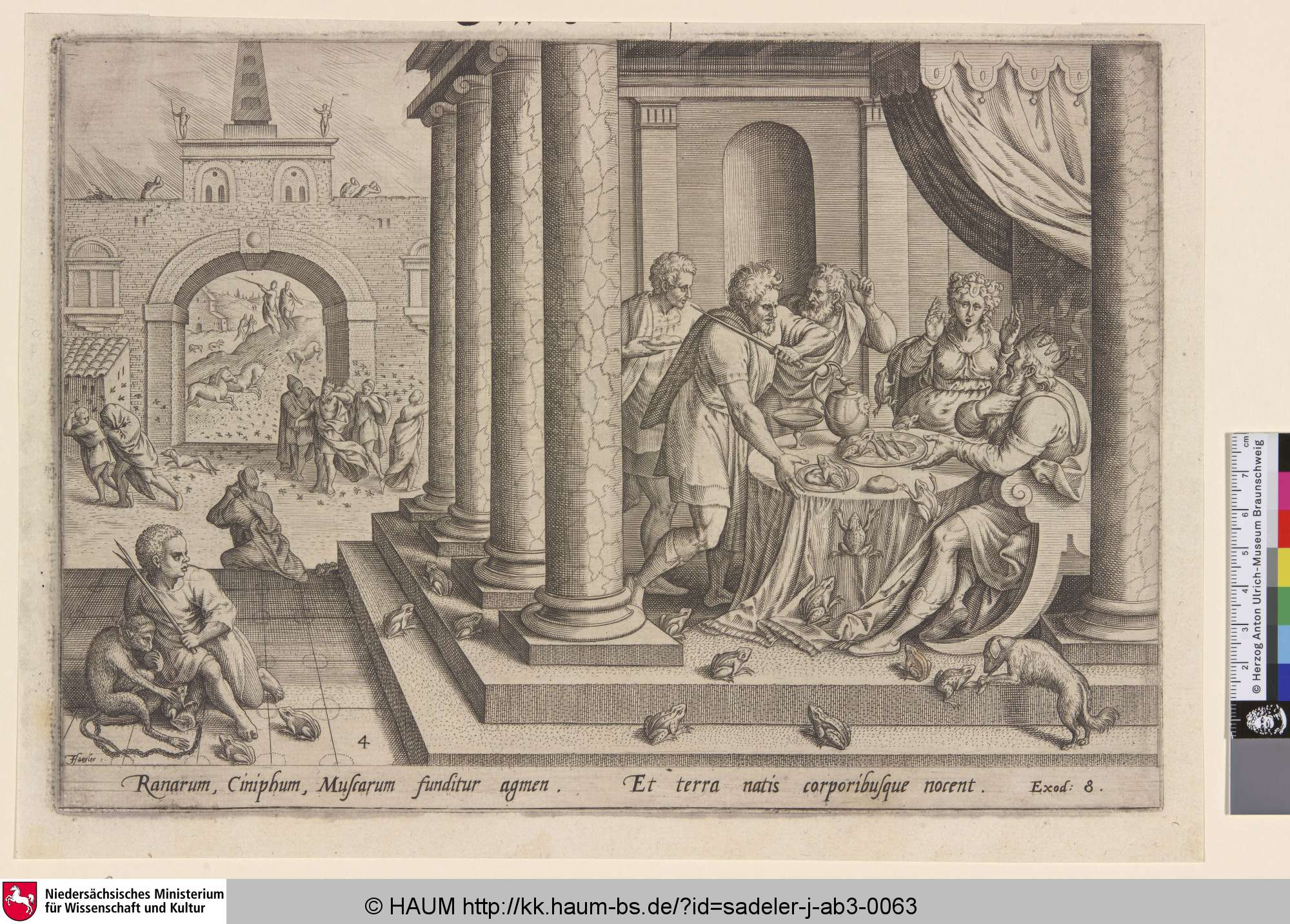 [Die Zehn Plagen], Jan Sadeler, 1570–1608