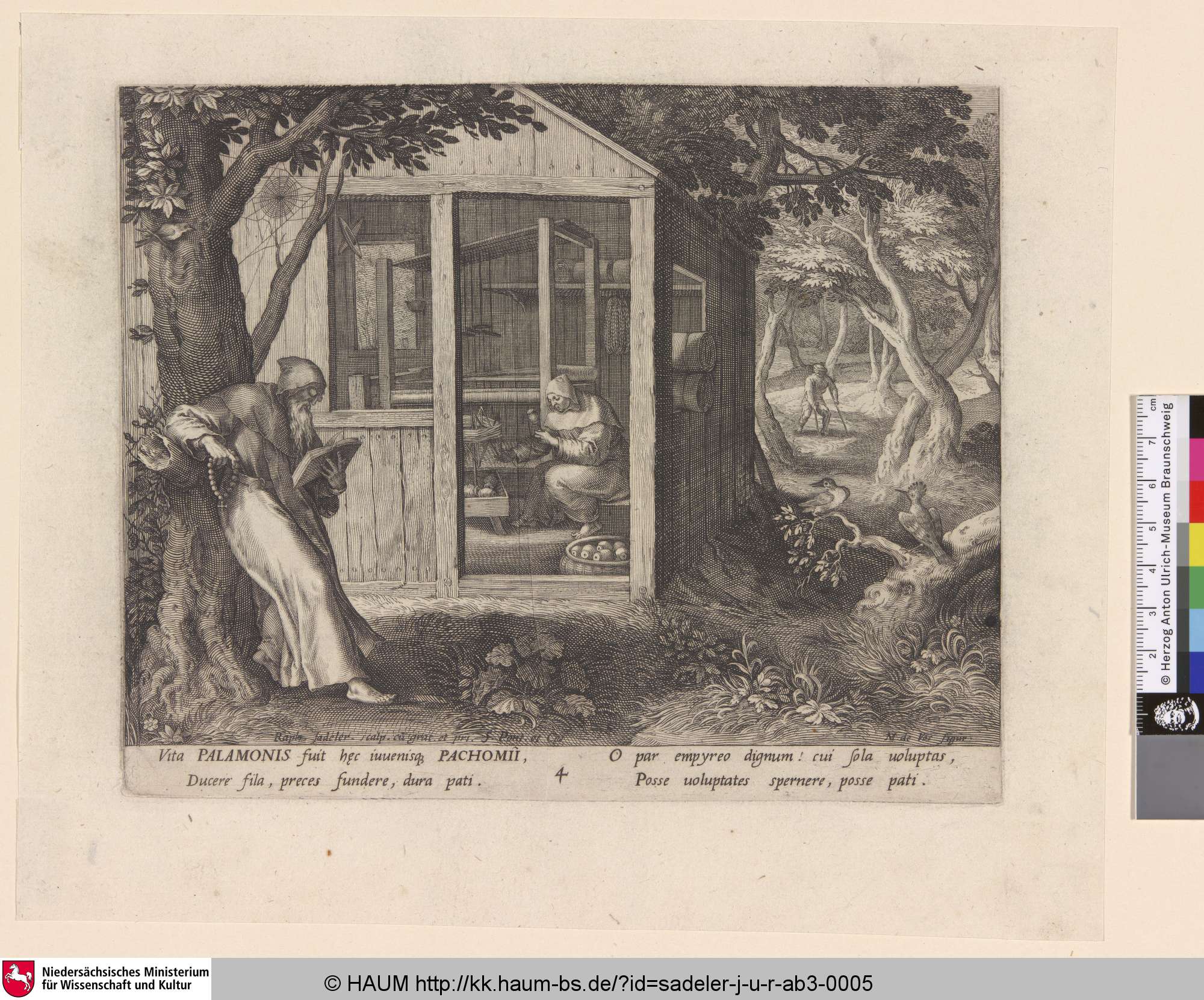 [PALEMON; Palemon], Raphael Sadeler, 1598