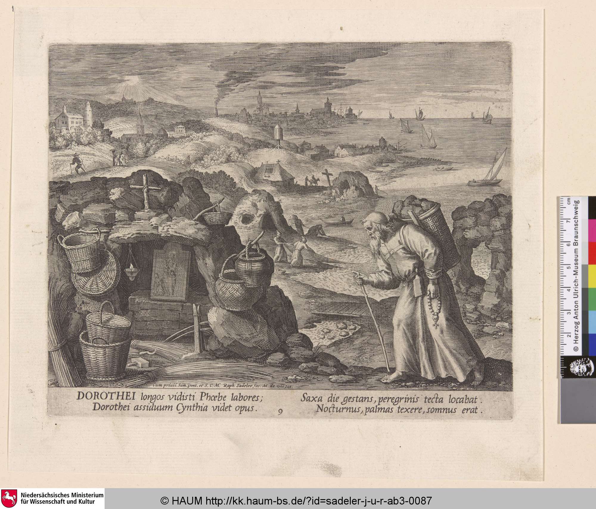 [DOROTHEUS; Dorotheus], Jan Sadeler, 1600