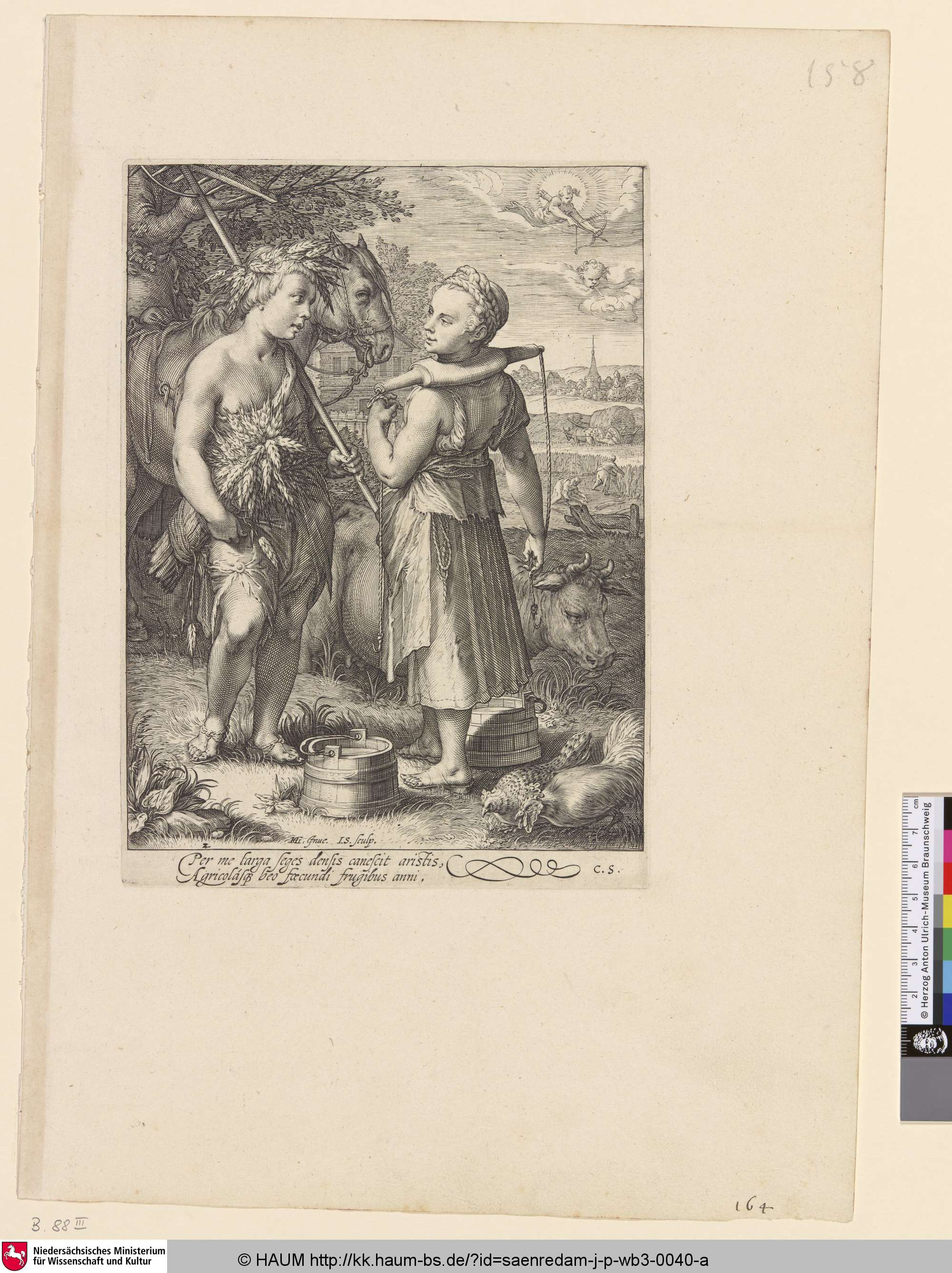[Sommer; Summer], Hendrik Goltzius, 1601