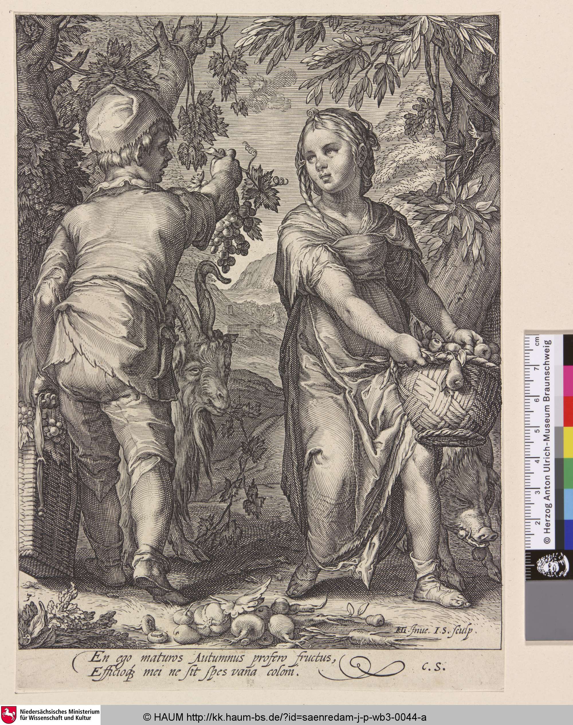 [Herbst; Autumn], Hendrik Goltzius, 1601
