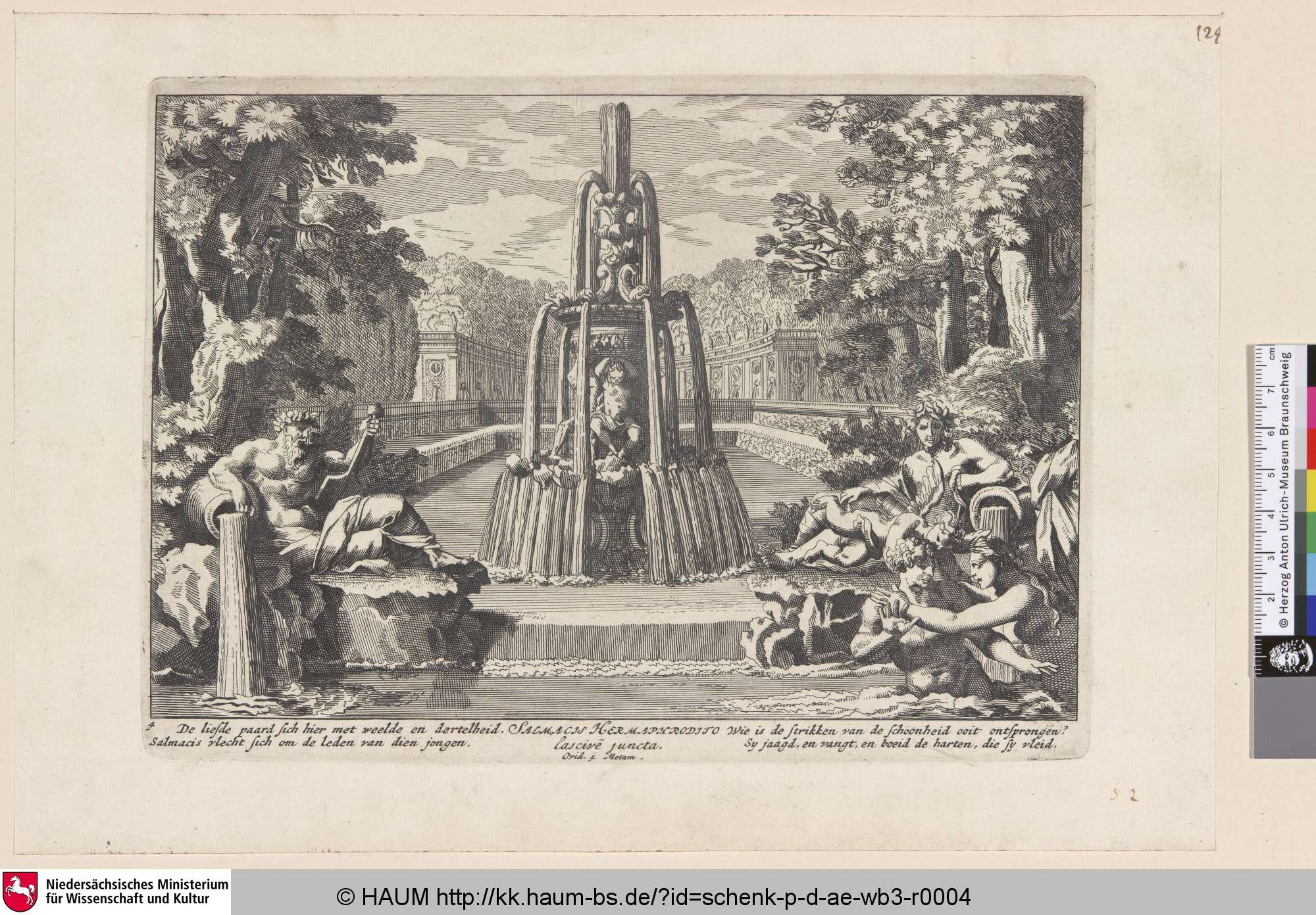 Salmacis Hermaphrodito, Pieter Schenk, 1665–1715