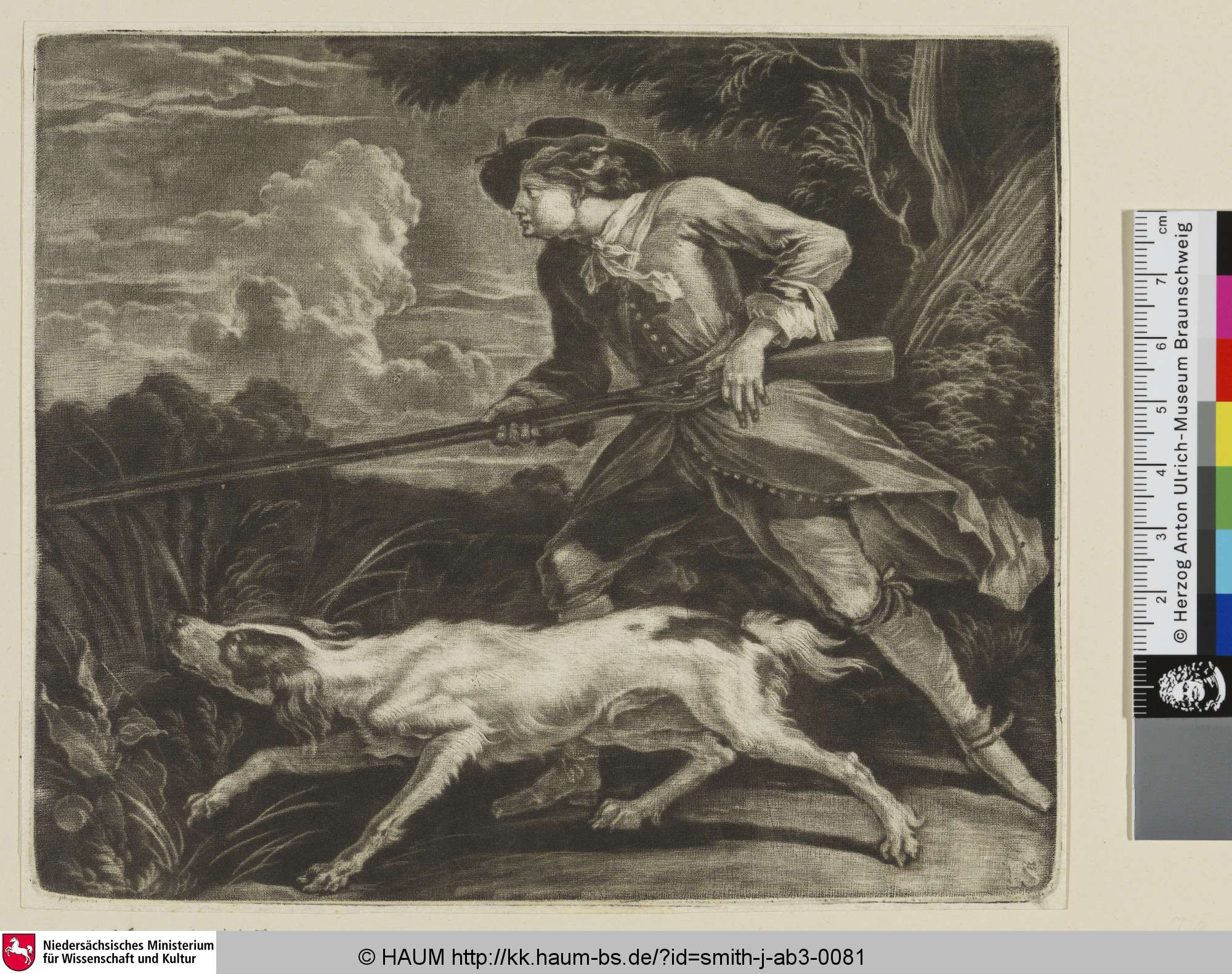 [Der Jäger mit dem Hunde], John Smith, 1672–1742
