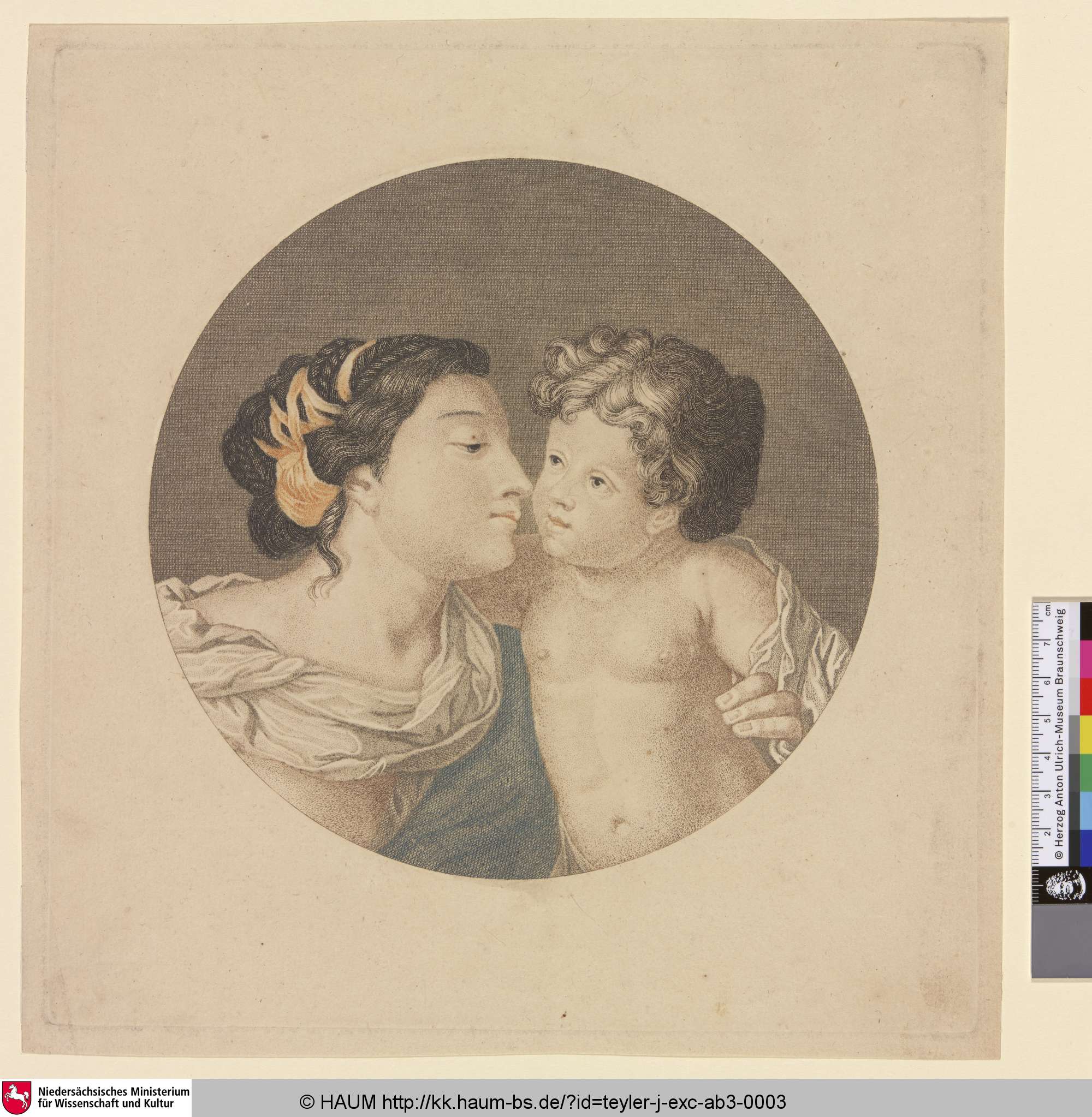[Mutter mit Kind; Mother with Child; Moeder en kind], Jean Boulanger, 1685–1697