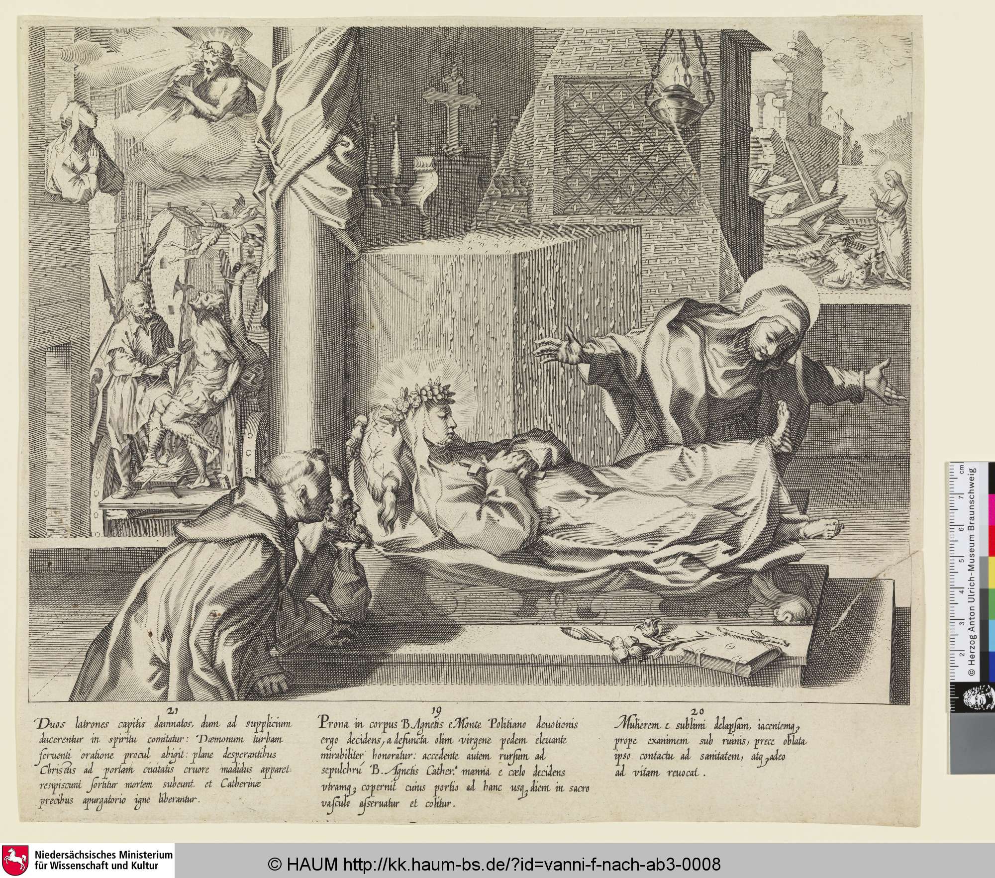 [Szene aus dem Leben der hl. Katharina von Siena], Francesco Vanni, 1606
