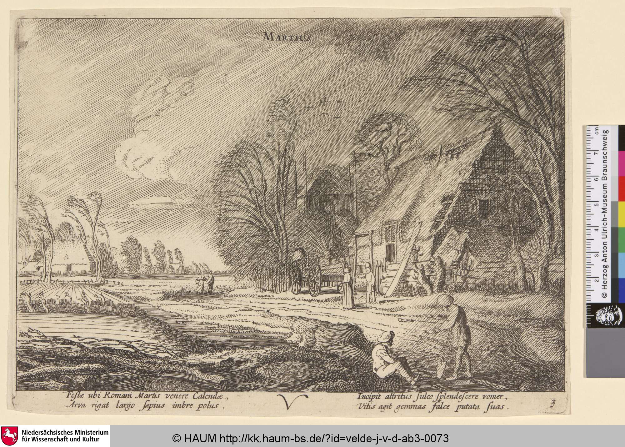 [März; March], Jan van de Velde, 1623–1641