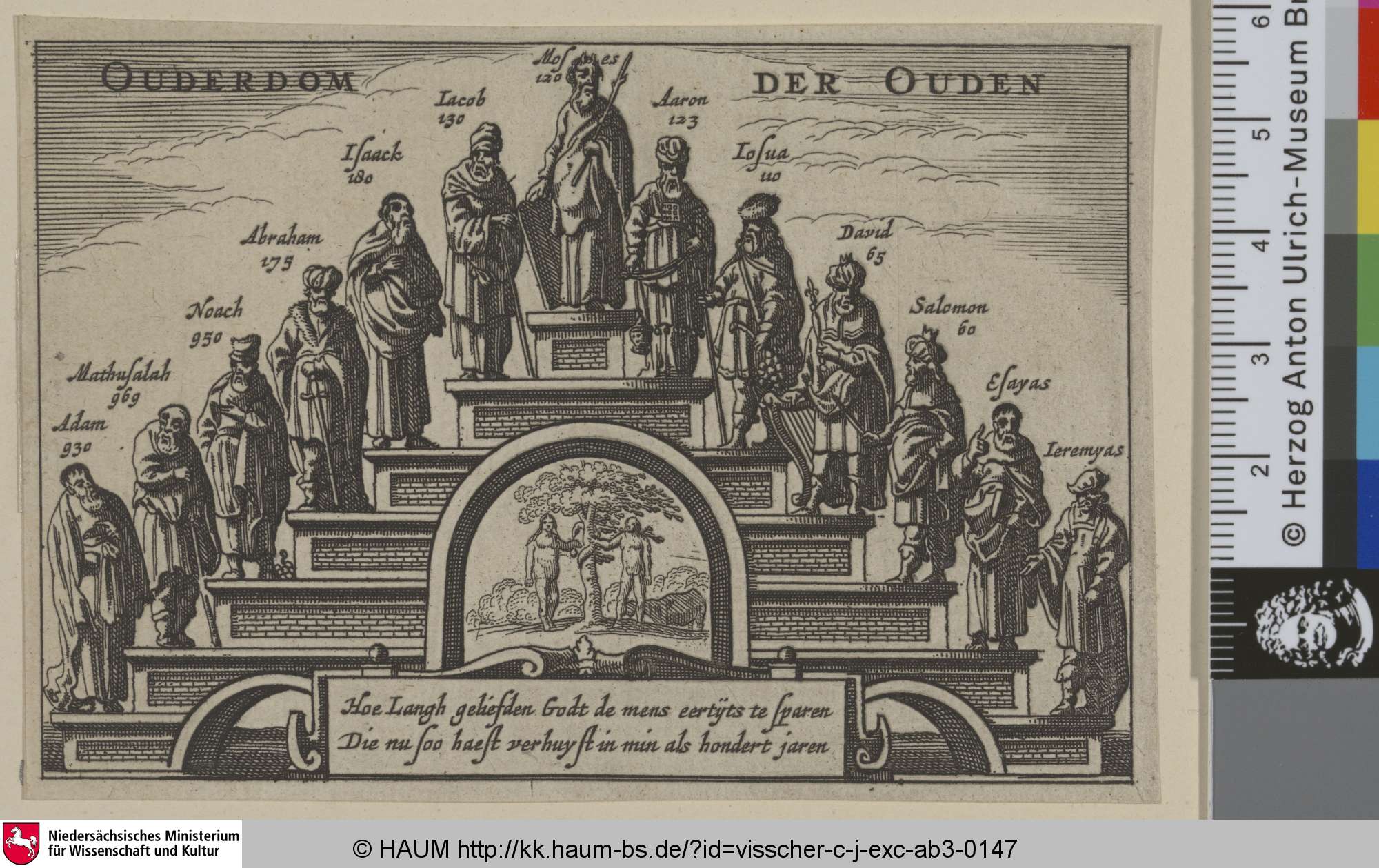 Ouderdom Der Ouden, Claes Janszoon Visscher II, 1606–1652