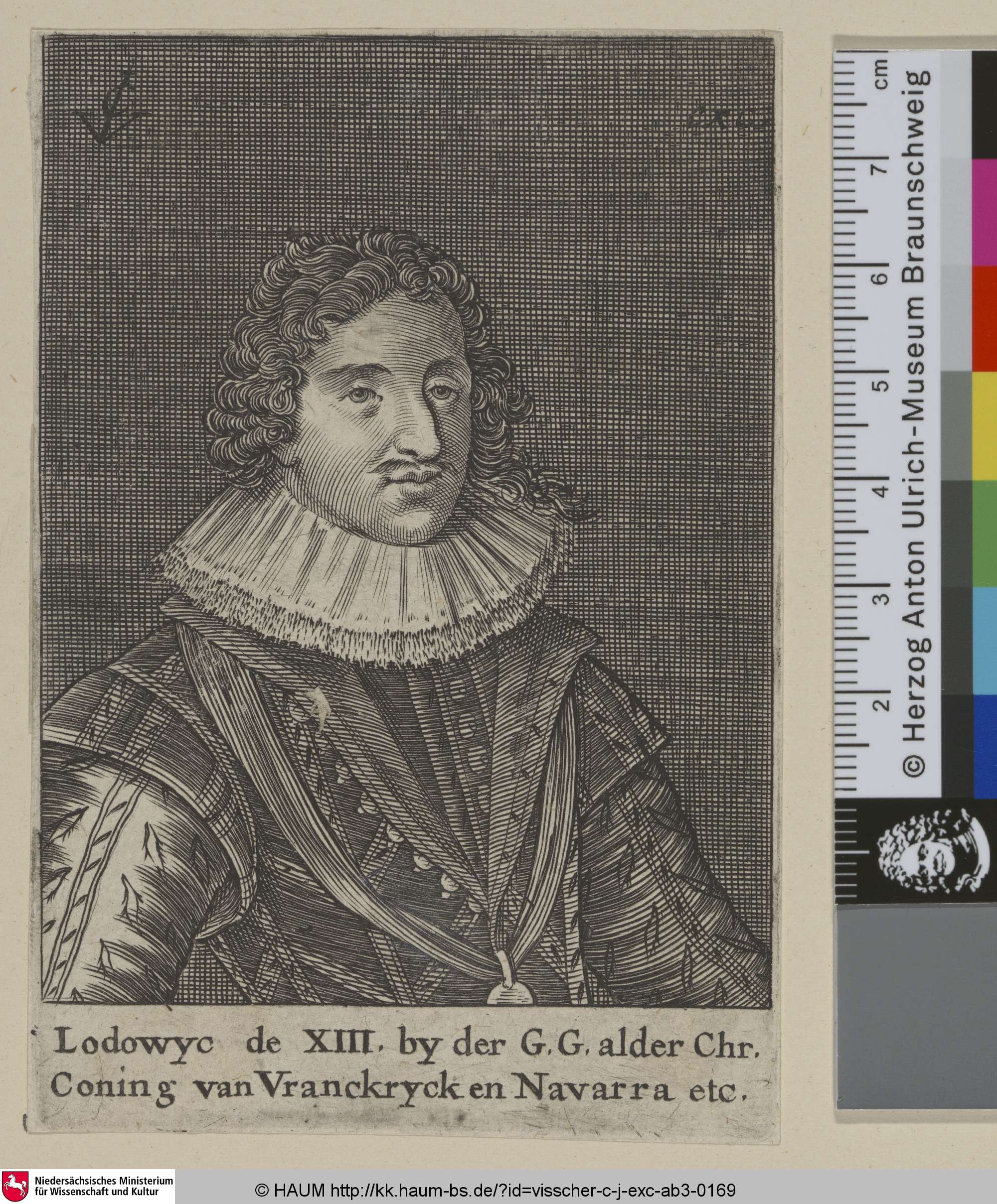 [Ludwig XIII.], Claes Janszoon Visscher II, 1606–1652