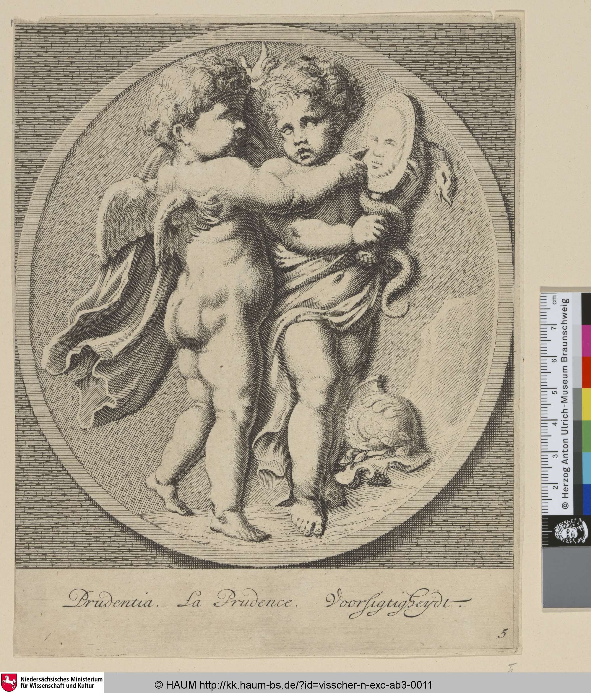 [Besonnenheit; Prudence], Louis Testelin, 1638–1709
