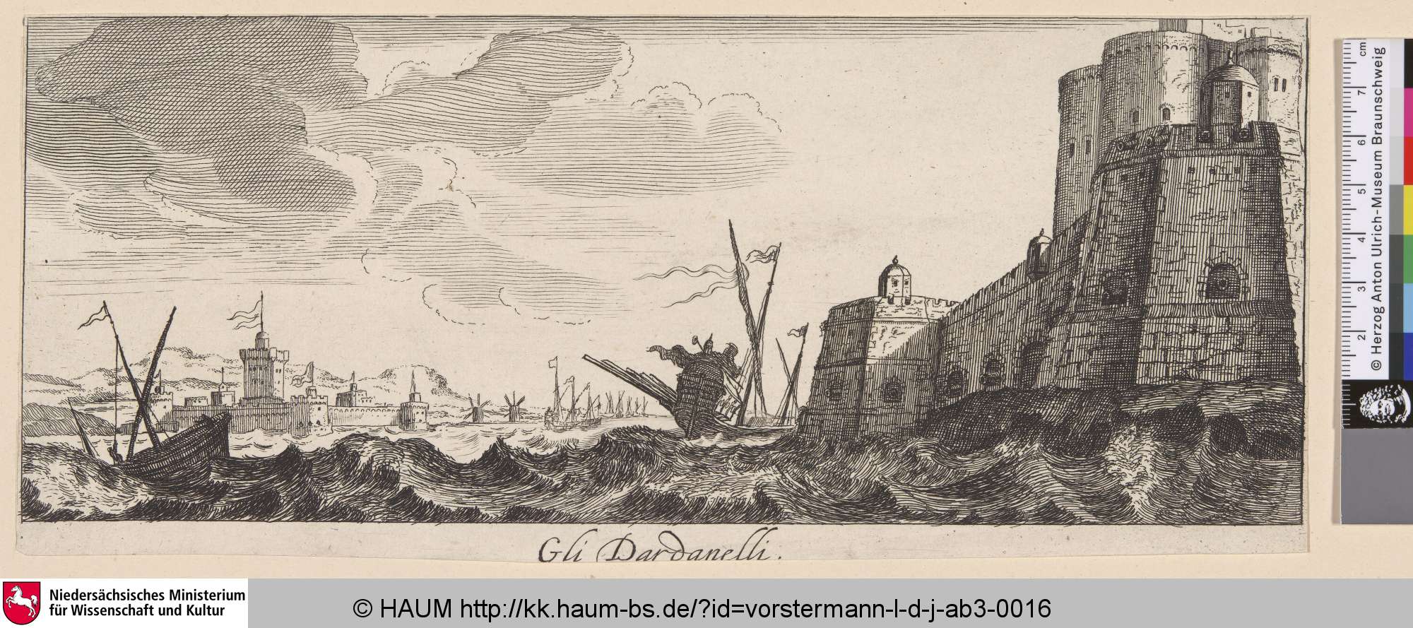 Gli Dardanelli., Jan Peeters the Elder, 1664