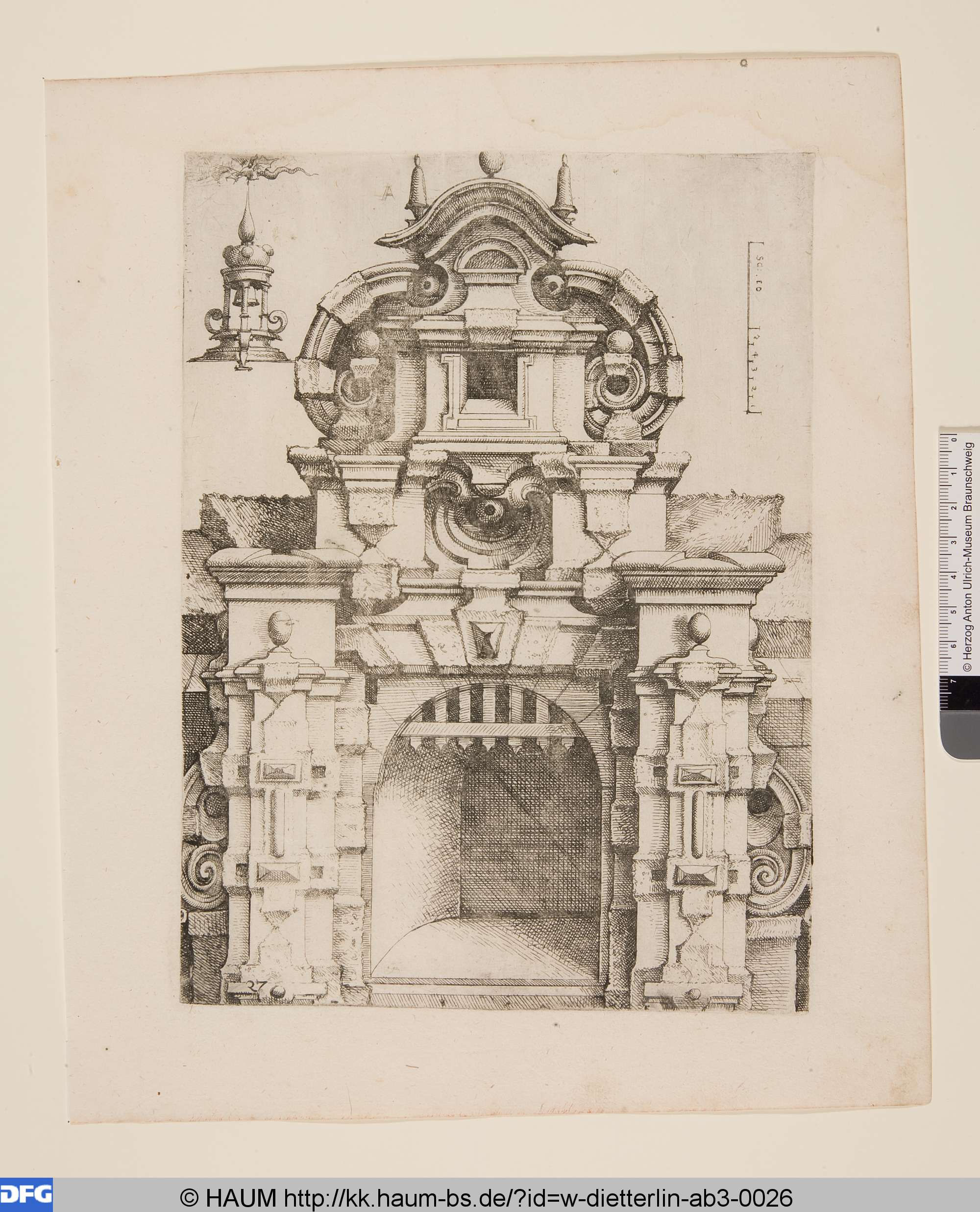 Festungsportal, Balthasar Caimox, 1598