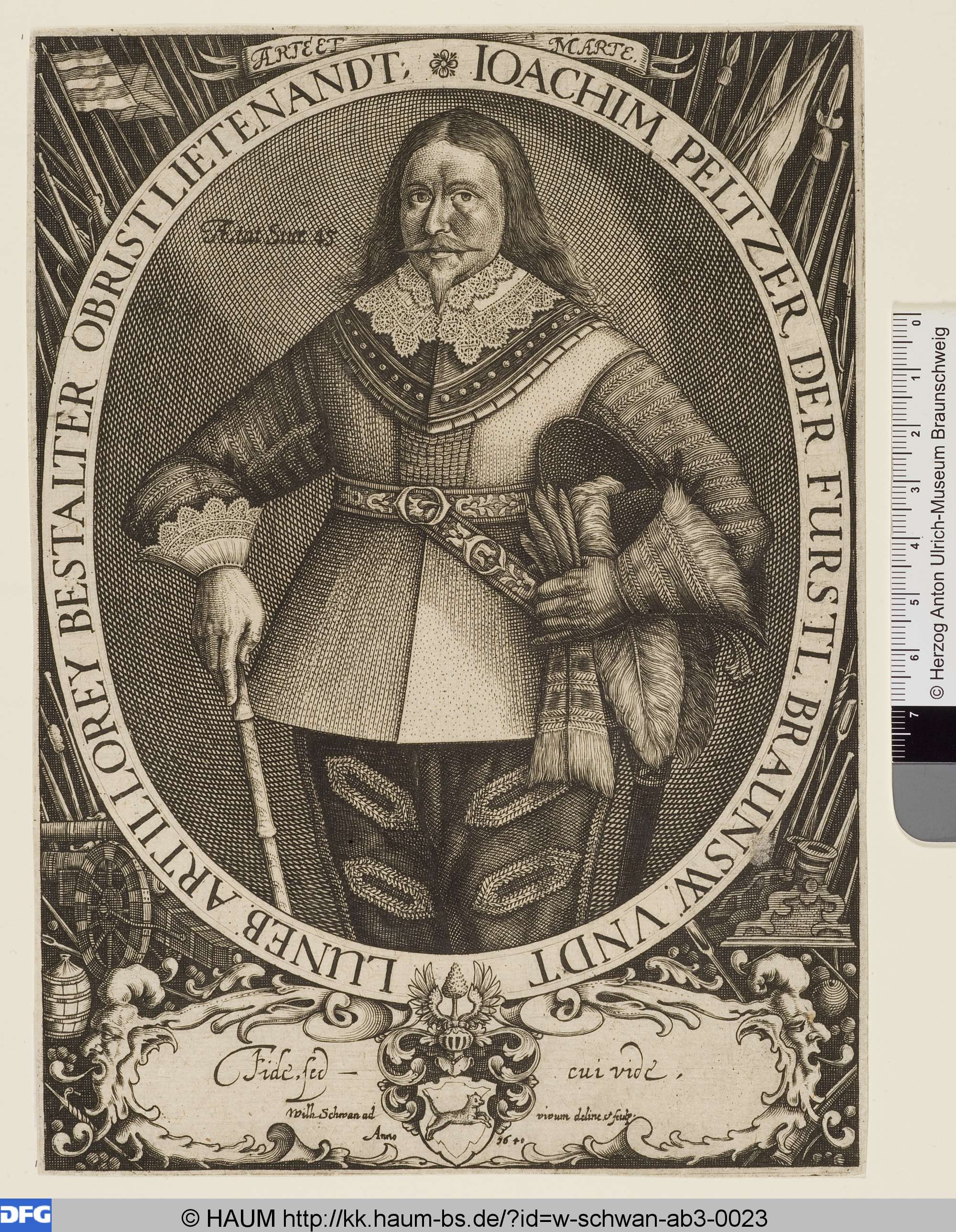 Ioachim Peltzer, Wilhelm Schwan, 1641