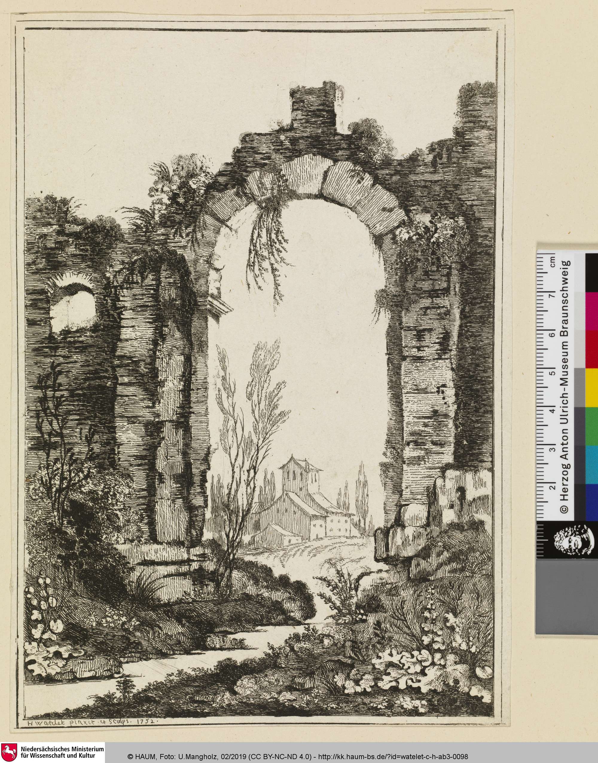 [Ruine], Claude-Henri Watelet, 1752