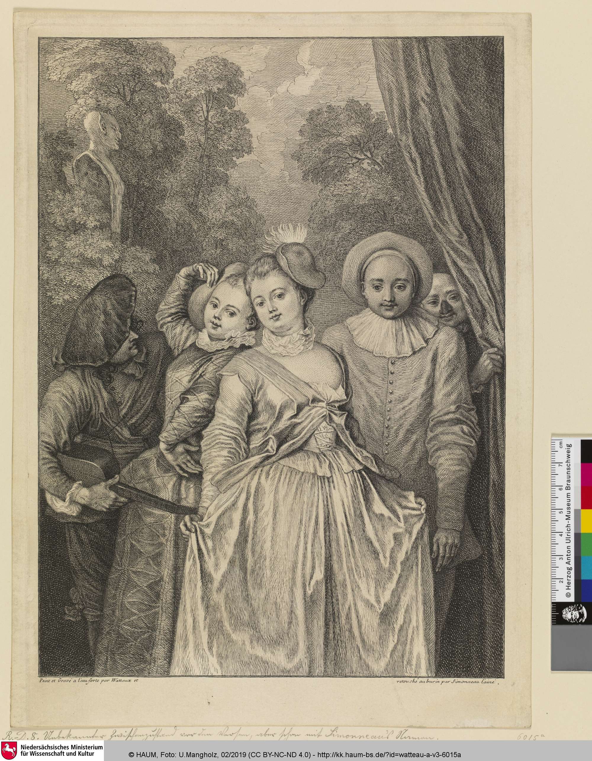 La Troupe italienne, Antoine Watteau, 1704–1721