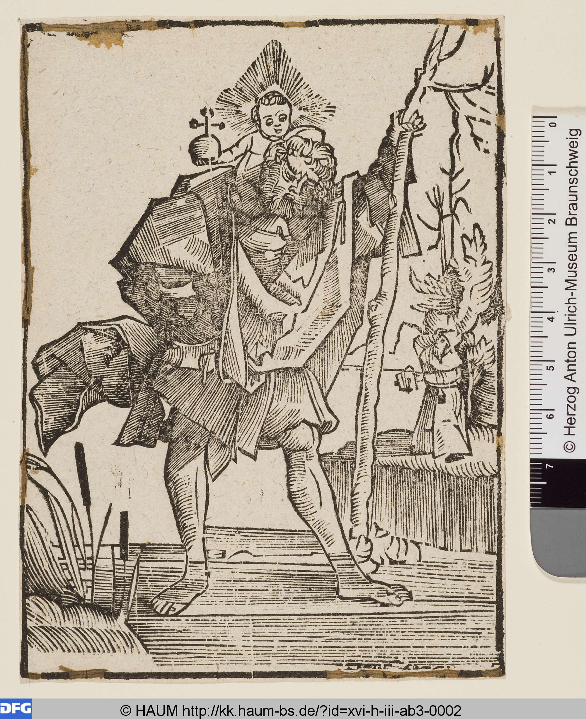 Hl. Christophorus, 16th century