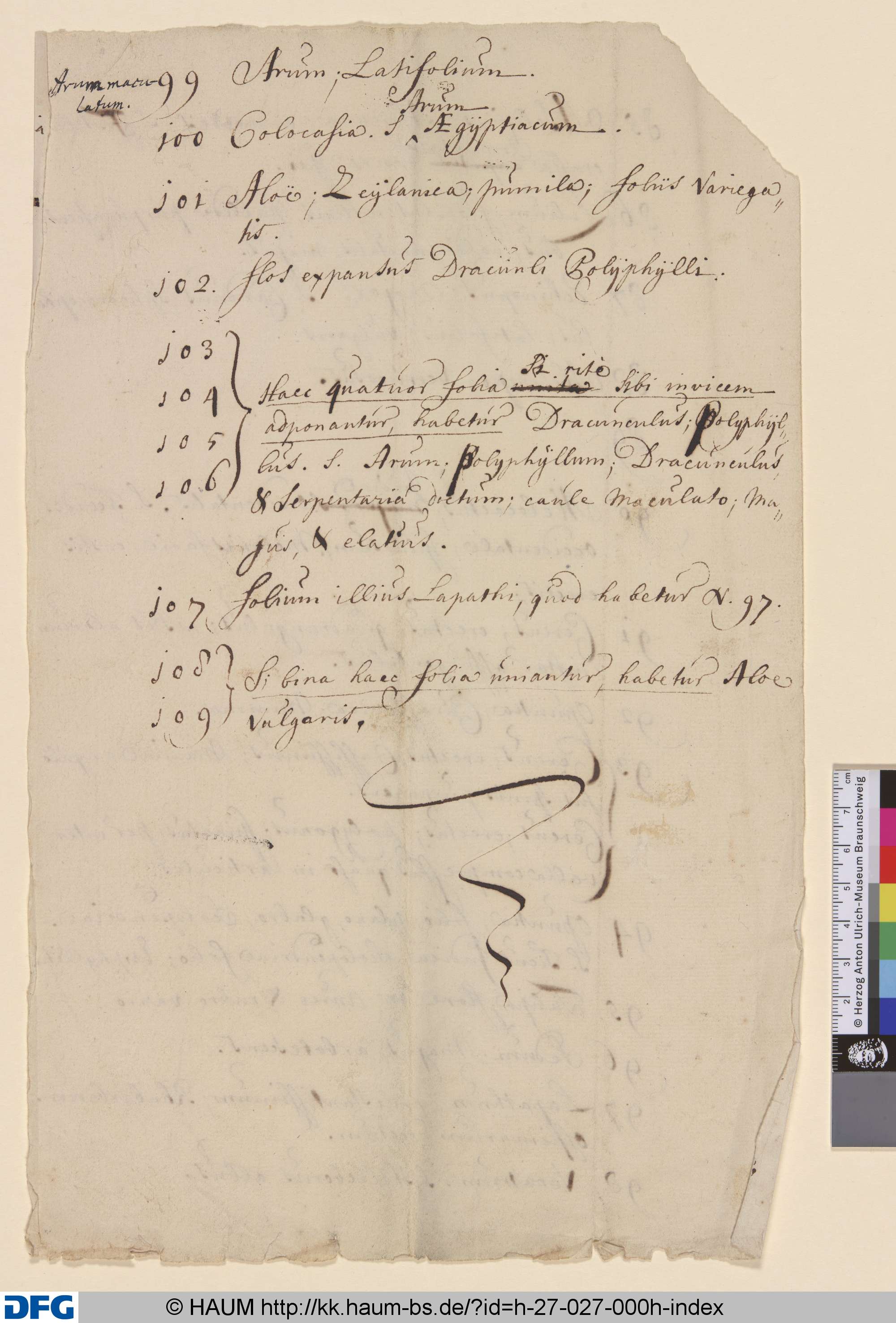 Inhaltsverzeichnis Seite 8, 1651–1700