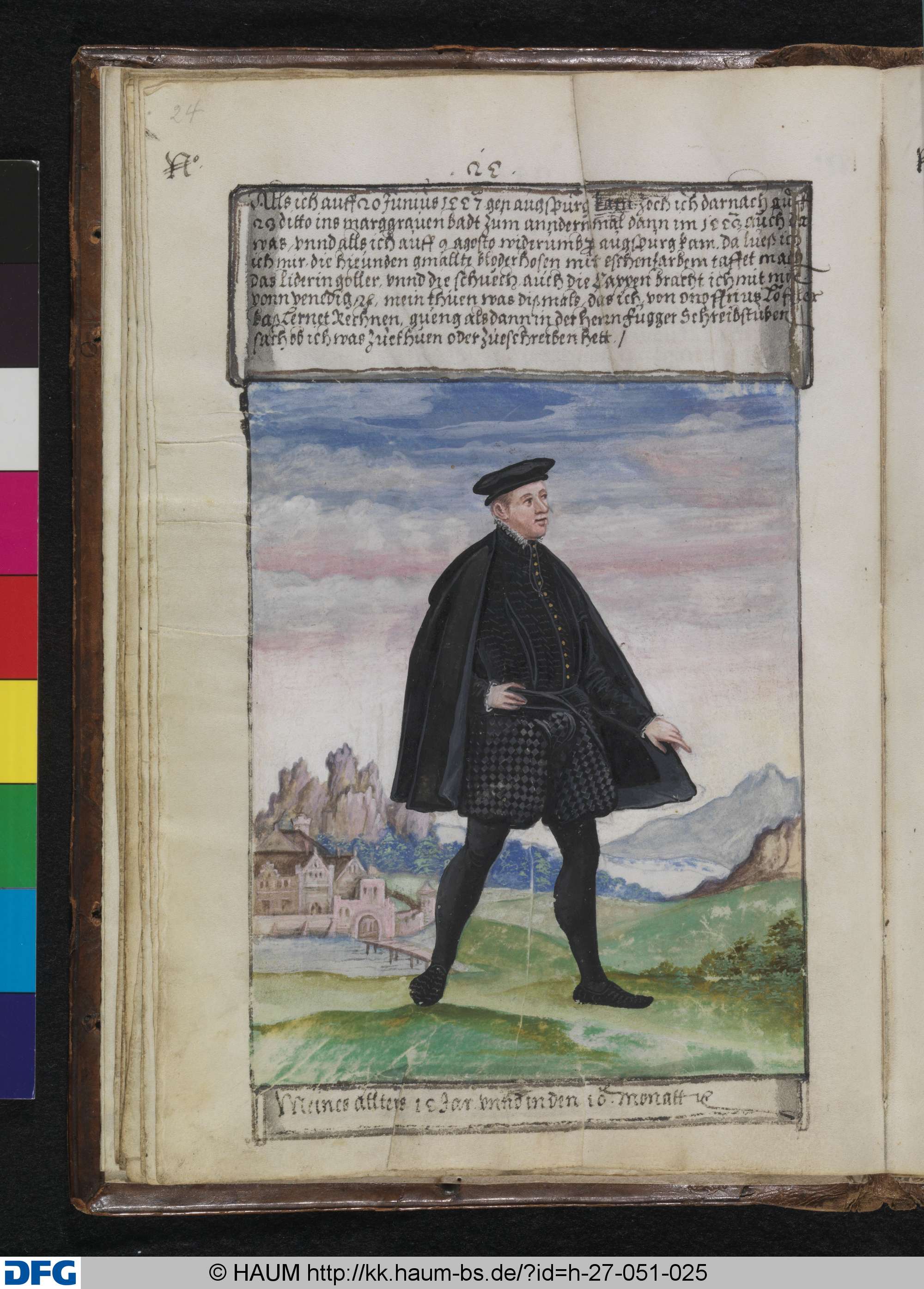 Meines allters 15 jar unnd in den 10. monatt., Jeremias Schemel, 1561