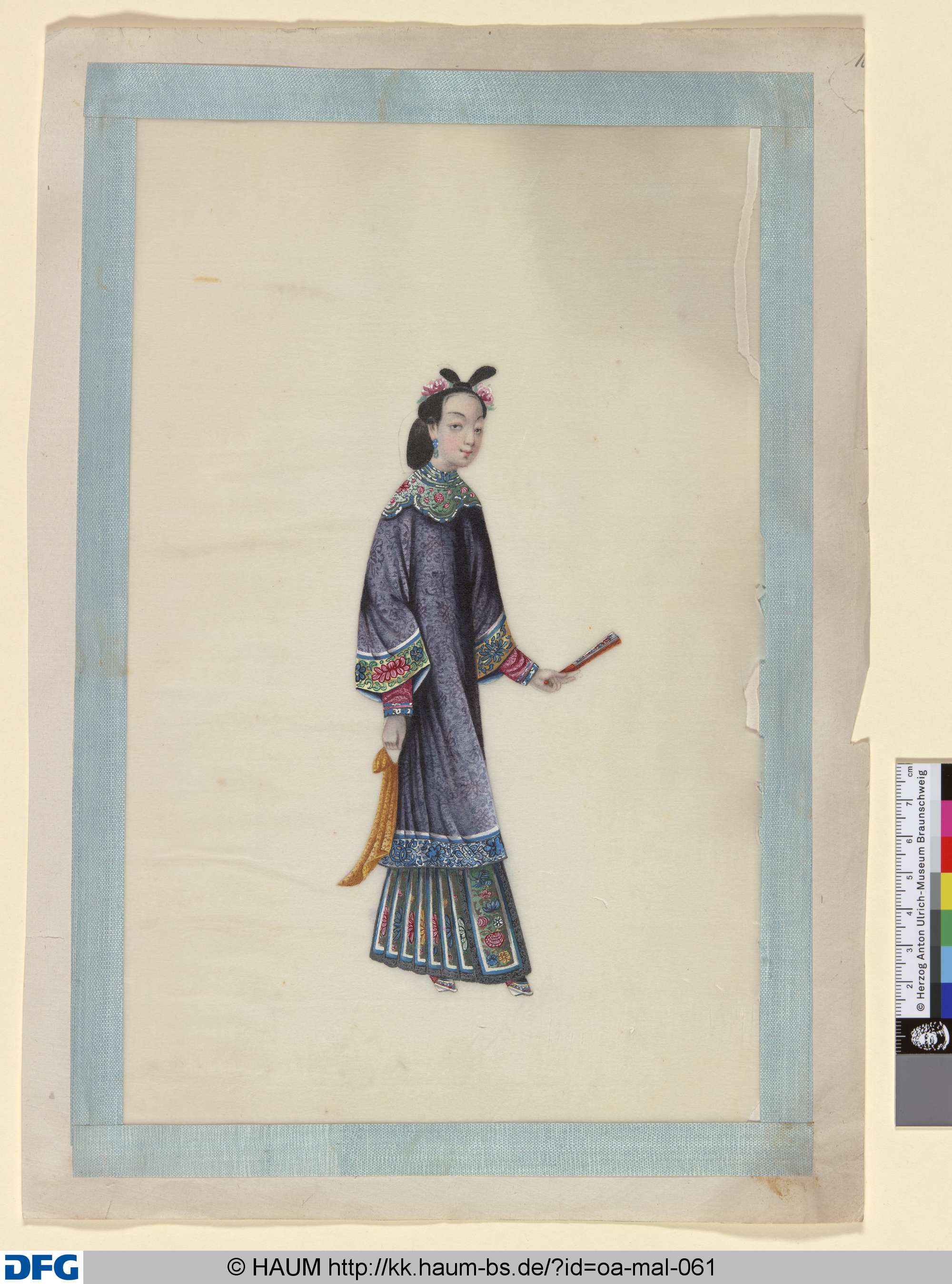 Dame mit Fächer, 1801–1815
