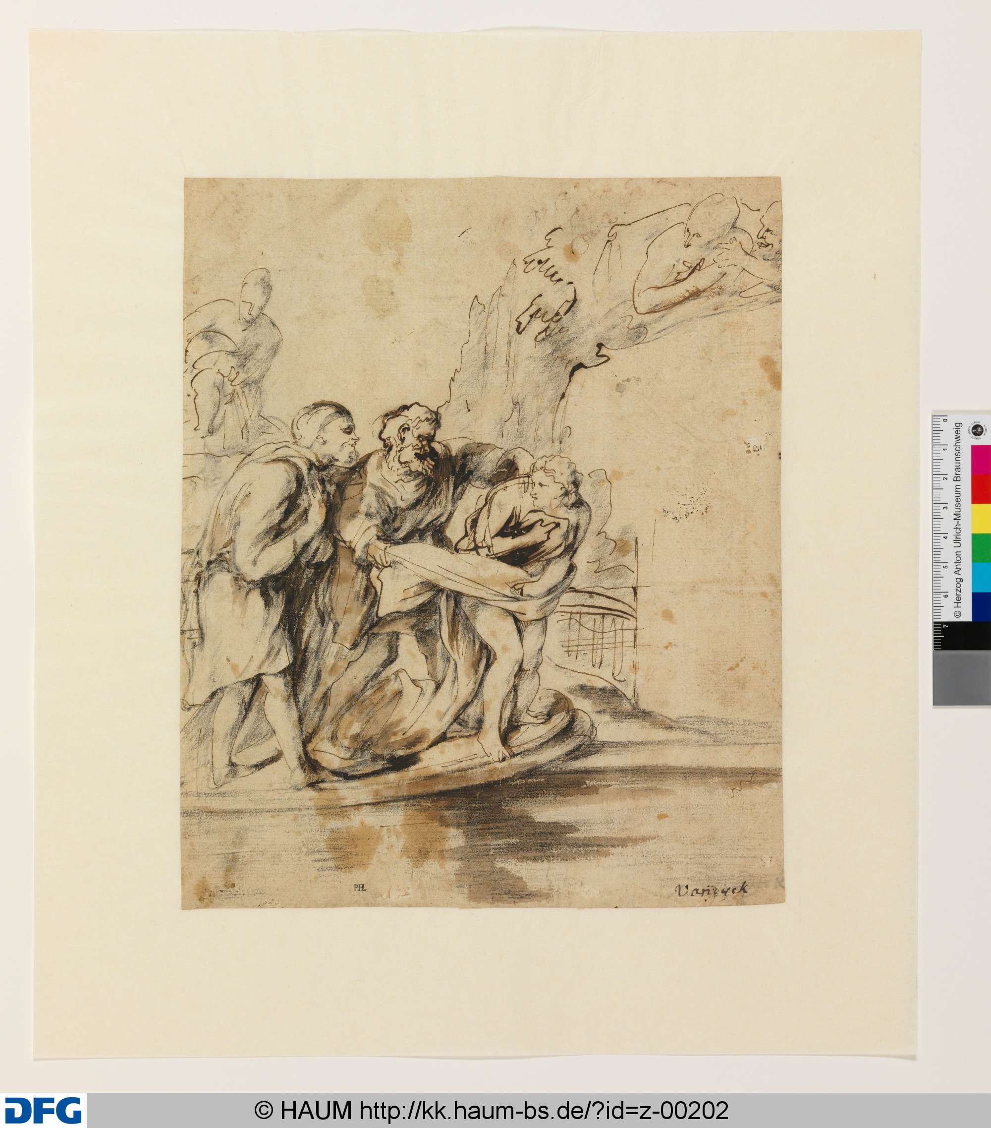 Susanna und die beiden Alten, Anthony van Dyck, 1619–1641