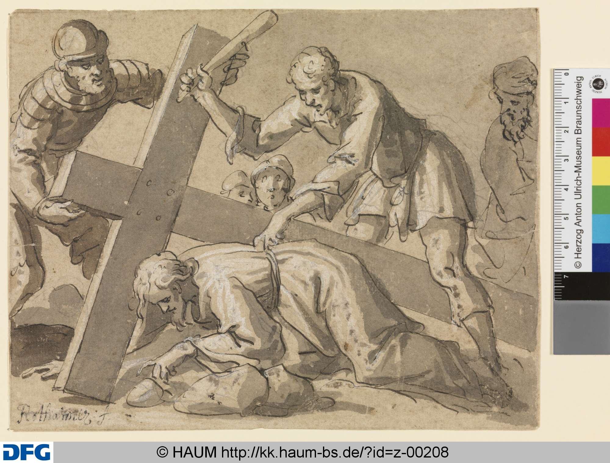 Kreuztragung Christi, Hans Rottenhammer, 1605–1617