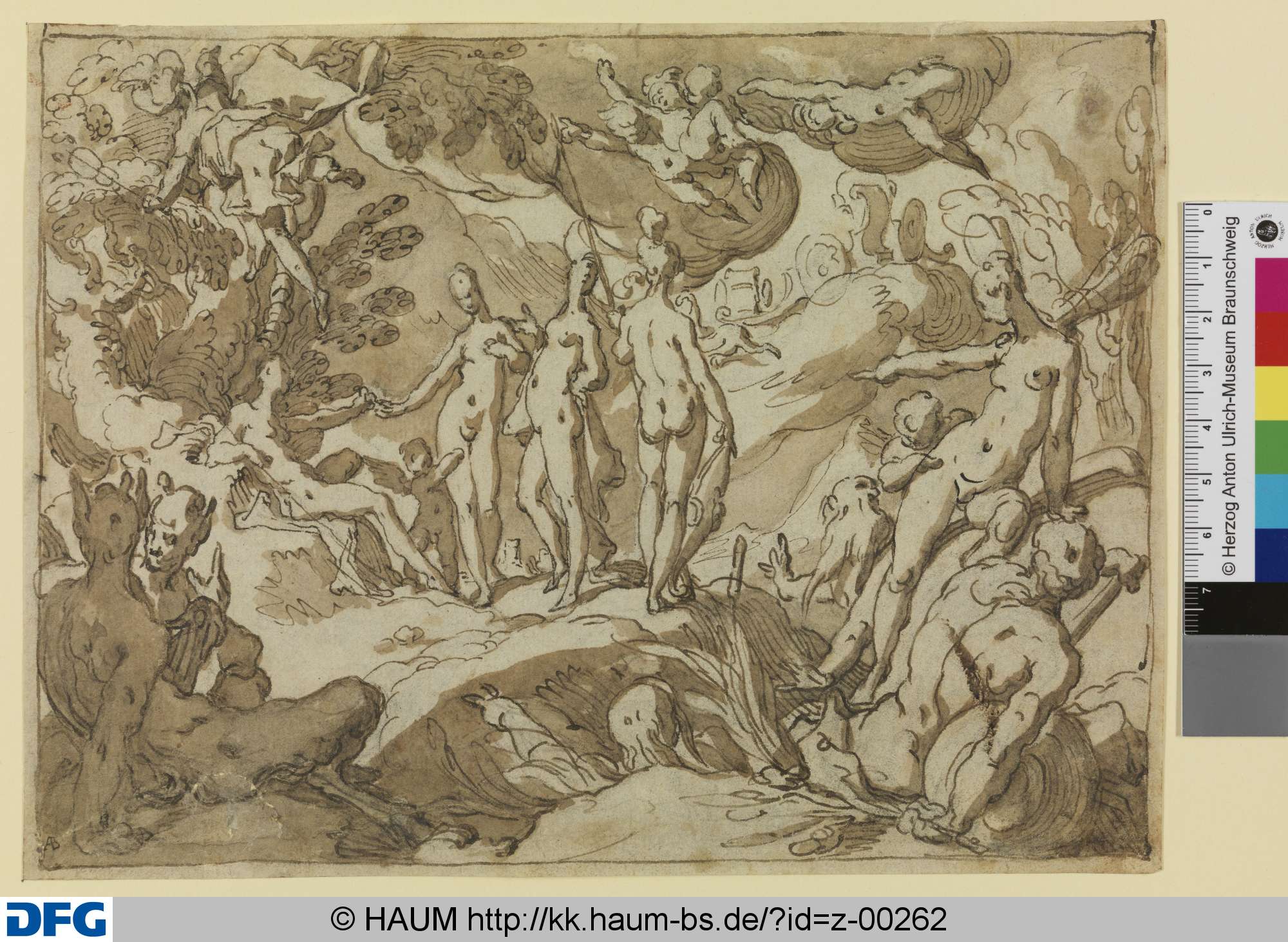 Das Urteil des Paris, Abraham Bloemaert, 1586–1638