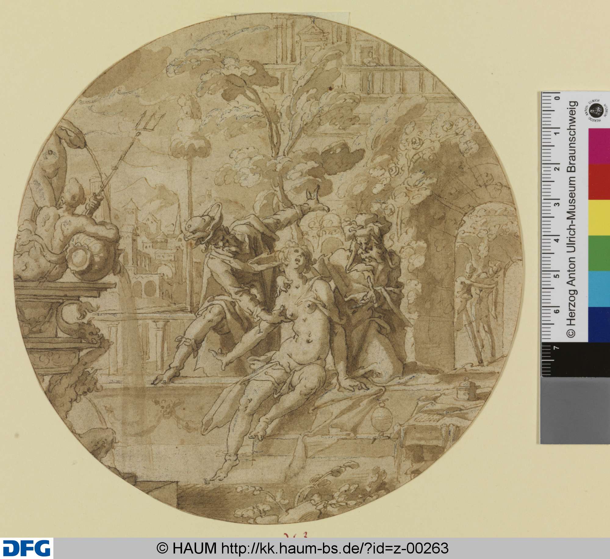 Susanna im Bade und die beiden Alten, Bartholomeus Spranger, 1586–1638