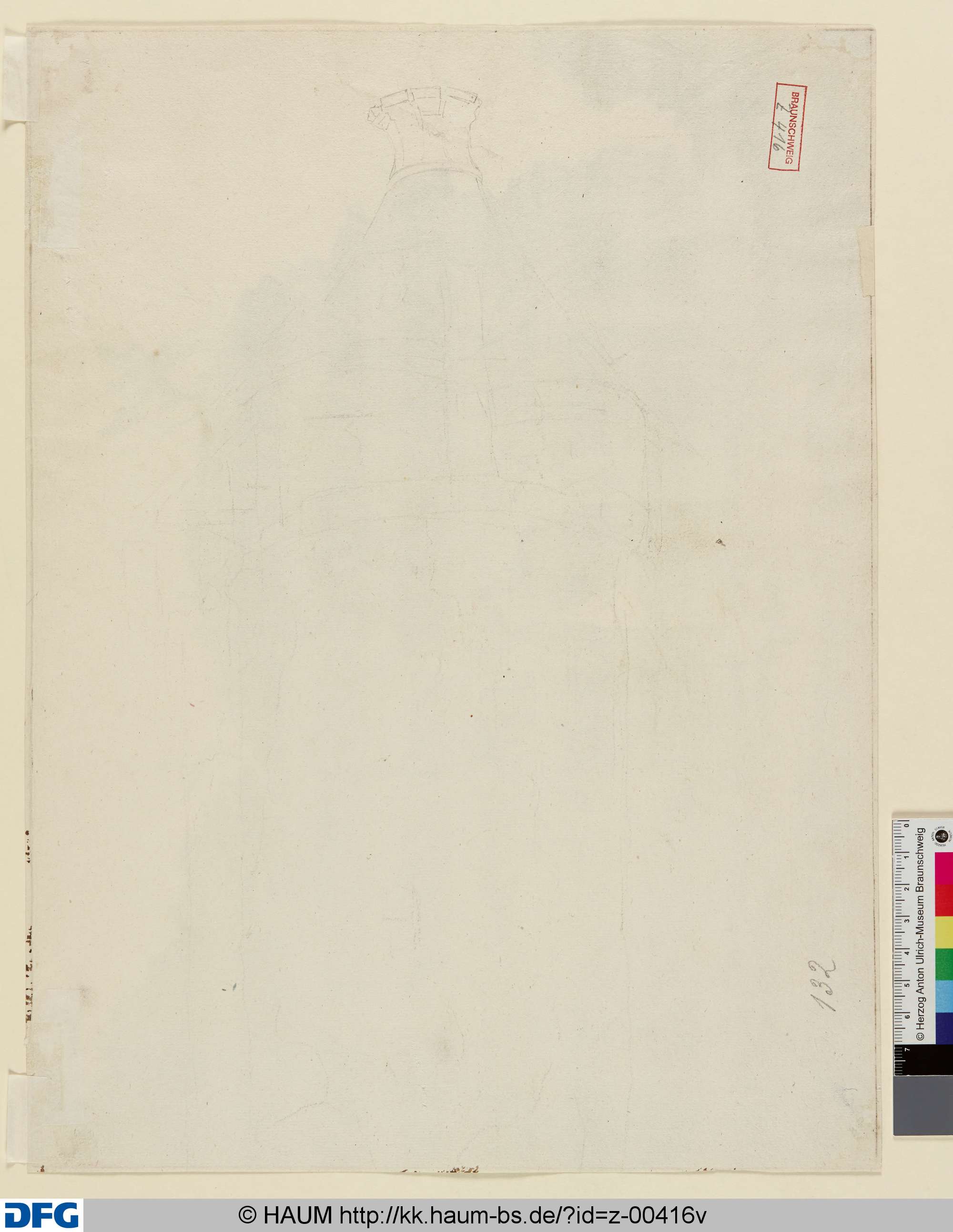 Rundturmskizze, 1682–1749