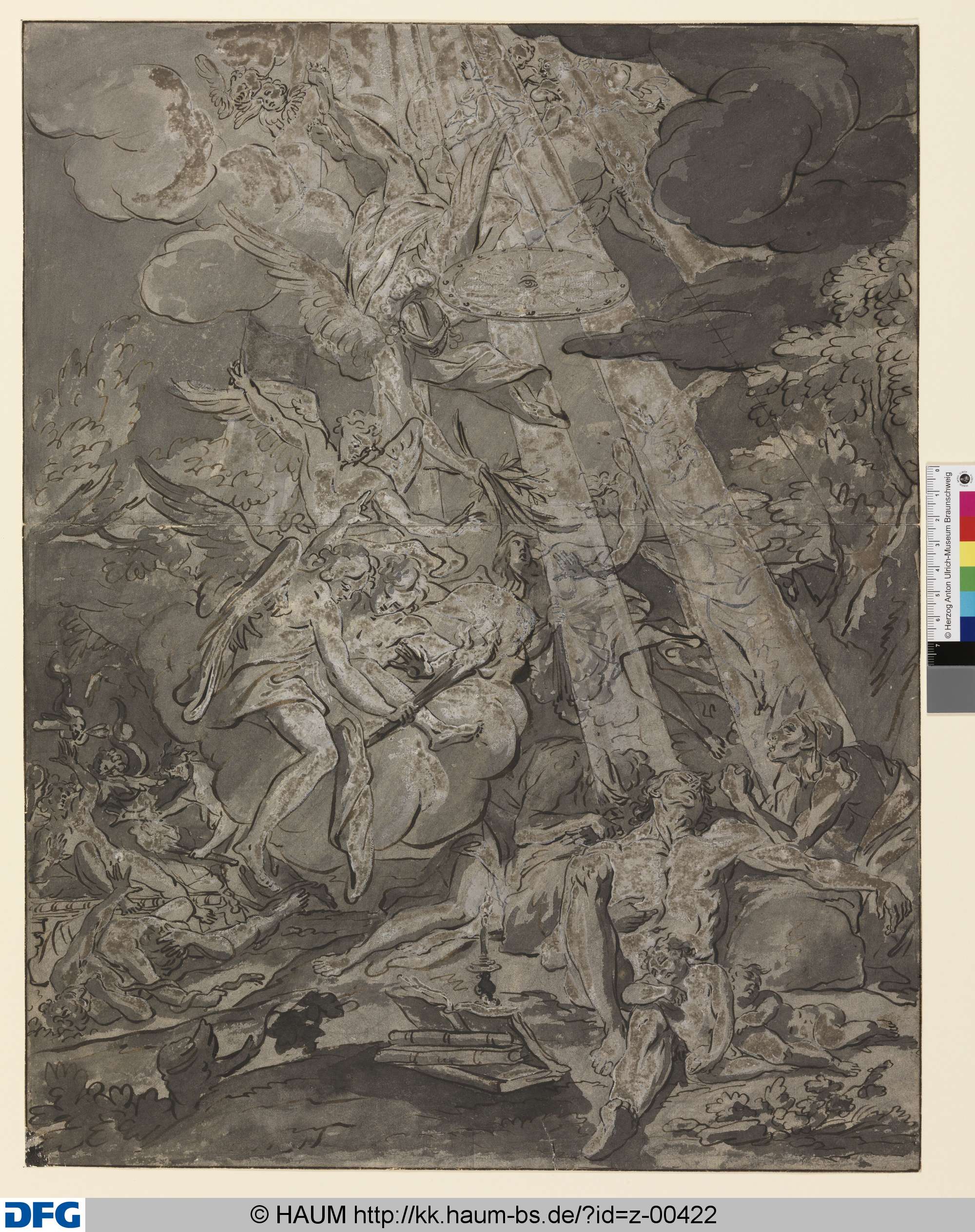 Die Nacht, Johann Daniel Preißler, 1723