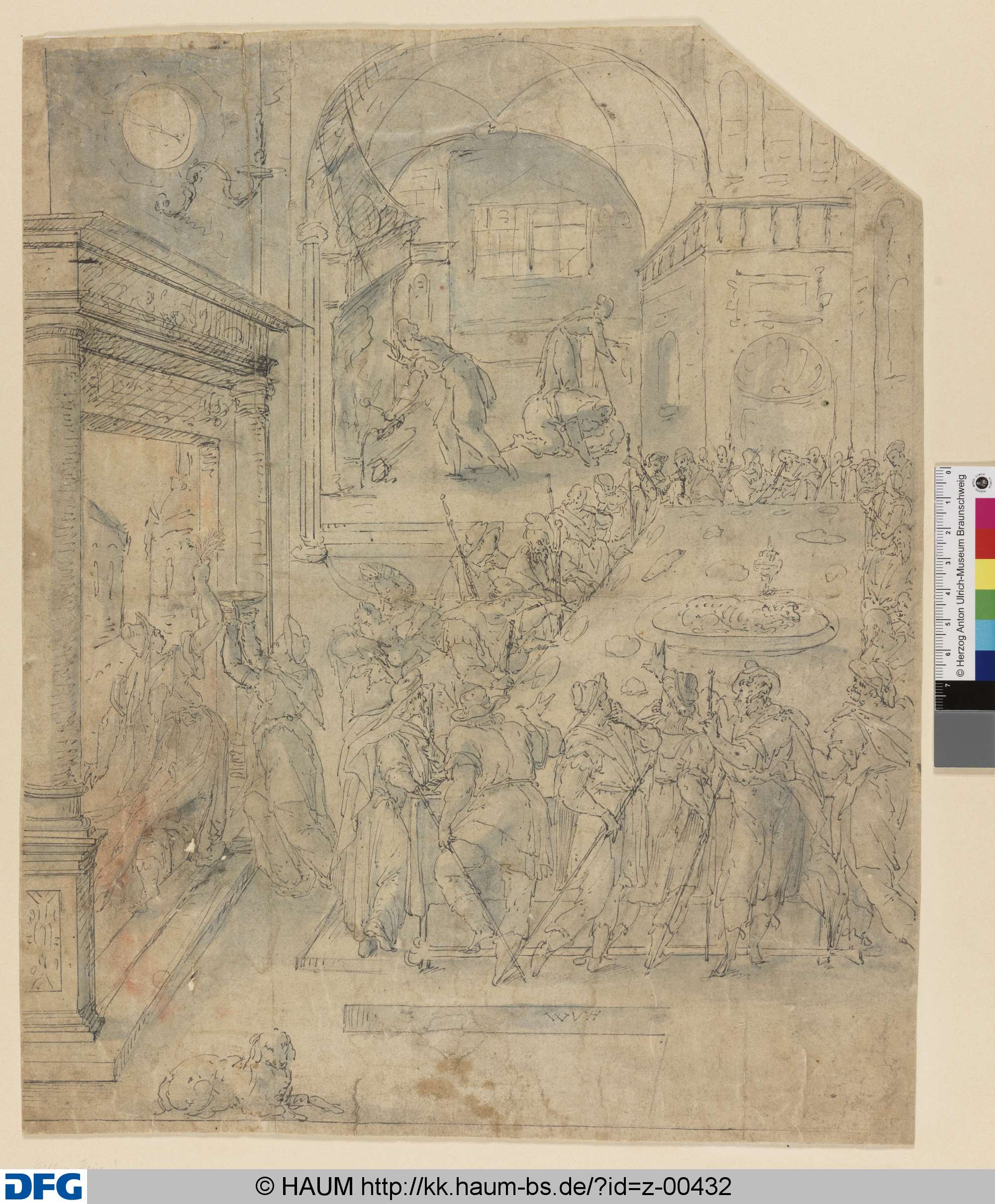 Die Juden essen das Passamahl, 17th century