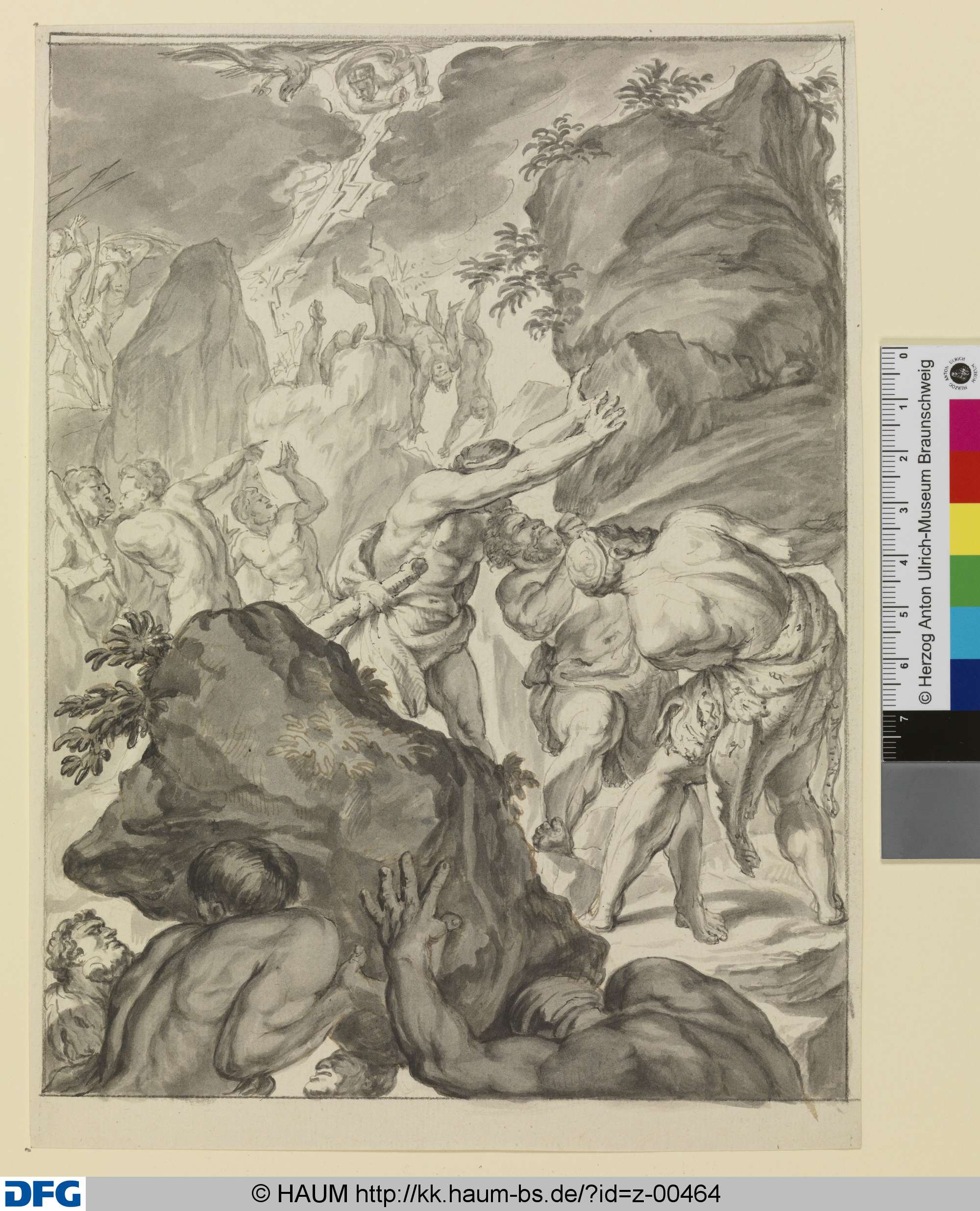 Der Sturz der Giganten, Richard van Orley, 1683–1732