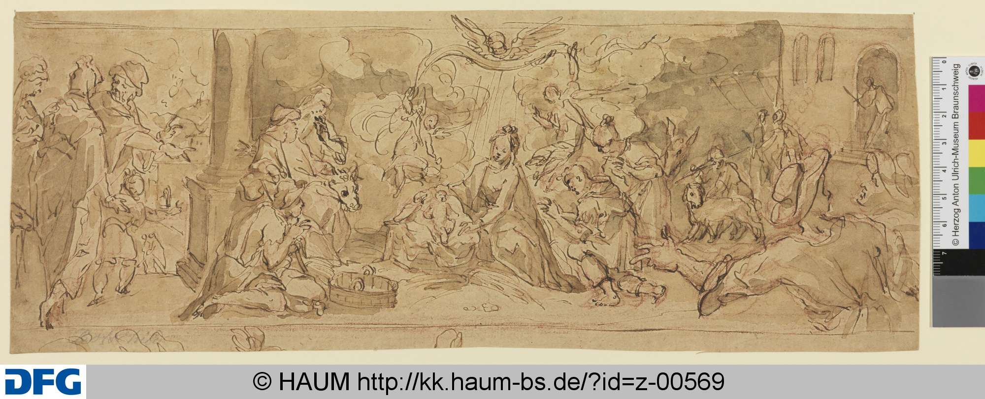 Anbetung der Hirten, Samuel Bottschild, 1661–1706